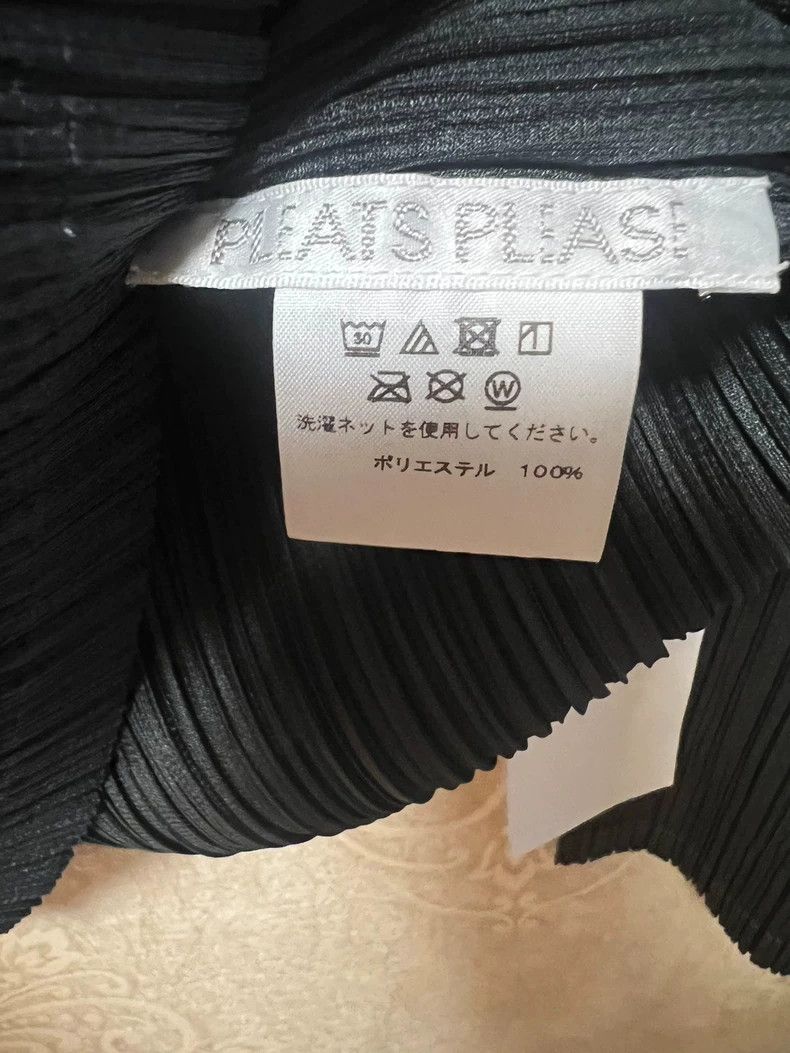 Issey Miyake Issey Miyake size:3 A charcoal black small stand-up collar Size S / US 4 / IT 40 - 5 Thumbnail