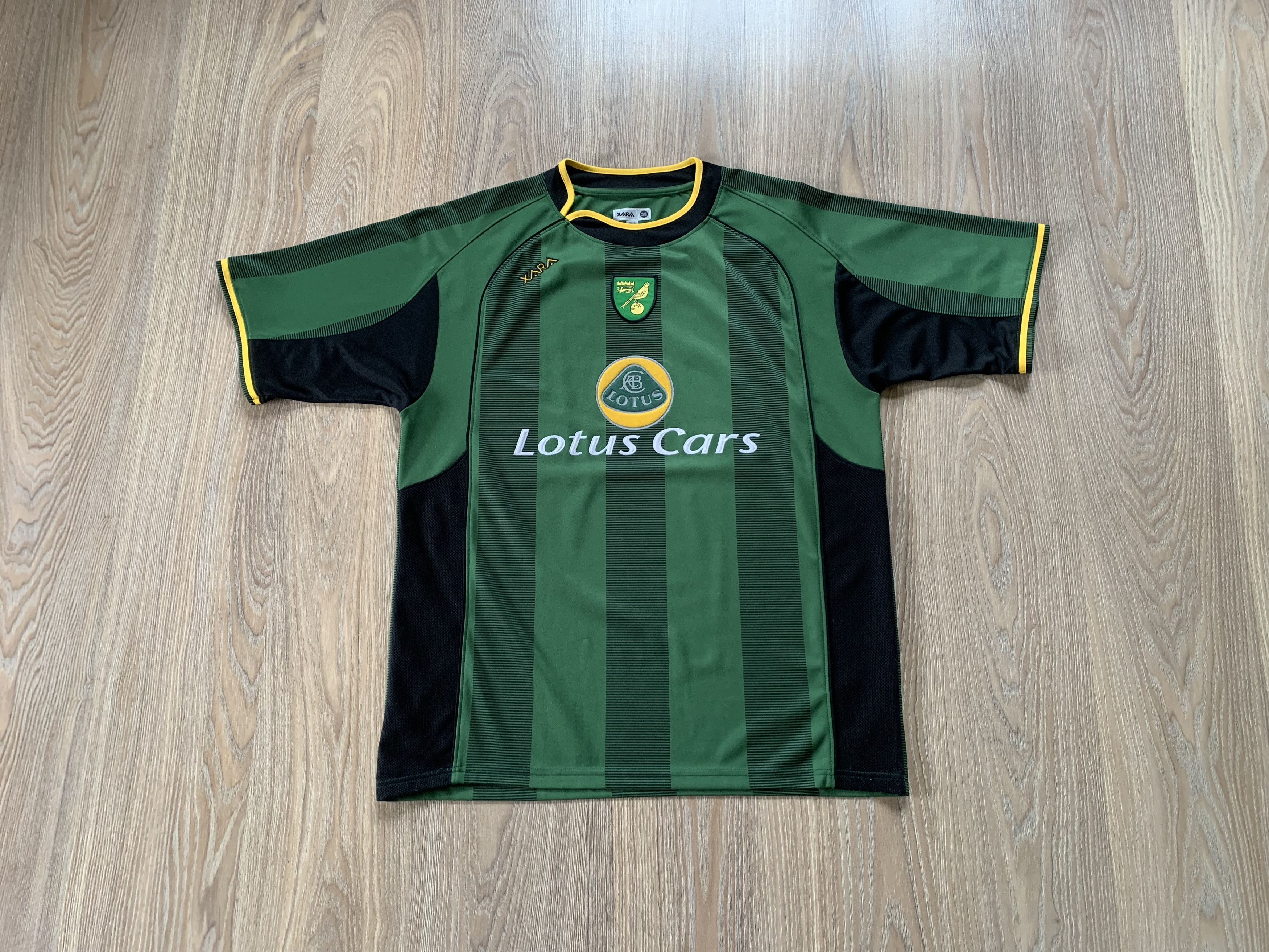 Other Vintage Xara Norwich Away Shirt 2004-2006 Size US L / EU 52-54 / 3 - 1 Thumbnail