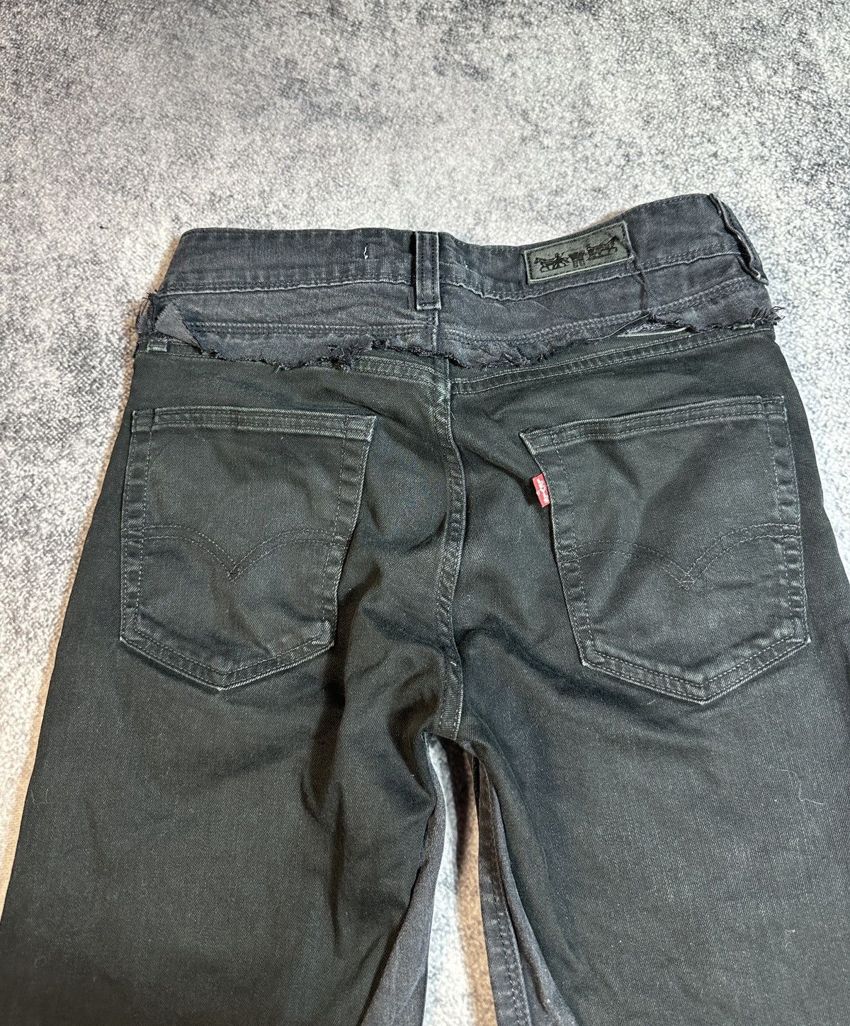 Other Y2K Vintage Levis Custom Very Baggy Pants Cargo Streetwear M Size US 30 / EU 46 - 5 Thumbnail