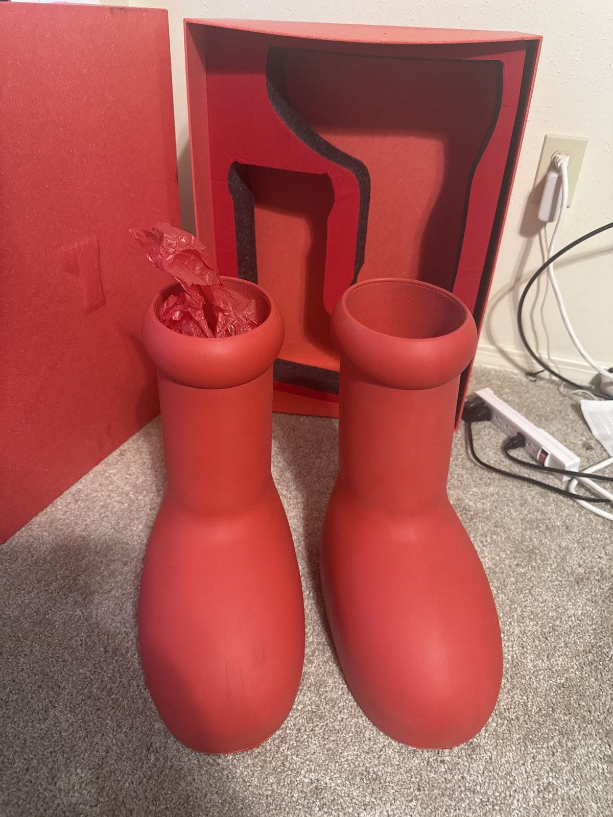 MSCHF MSCHF BIG RED BOOT Size US 10 / EU 43 - 1 Thumbnail