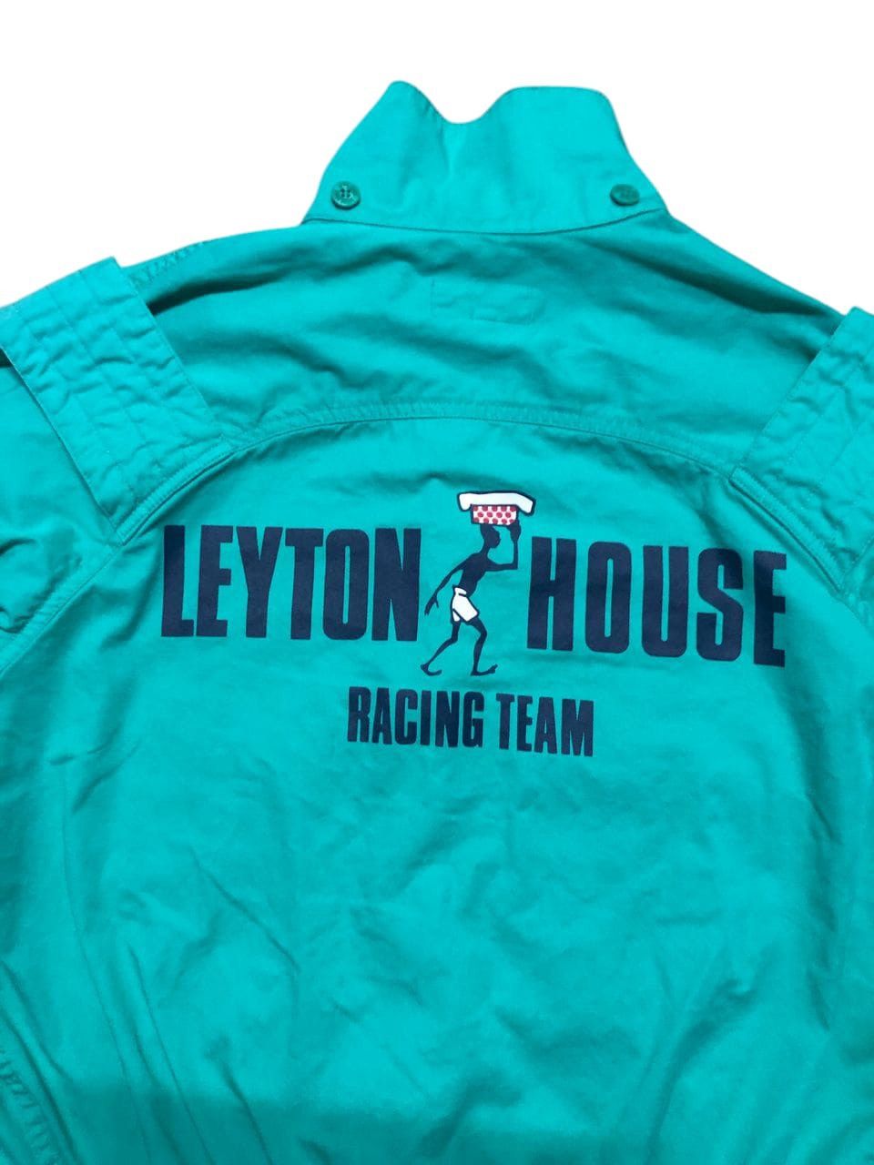 Sports Specialties VINTAGE LEYTON HOUSE RACING TEAM ZIPPER BUTTON JACKET Size US M / EU 48-50 / 2 - 9 Thumbnail