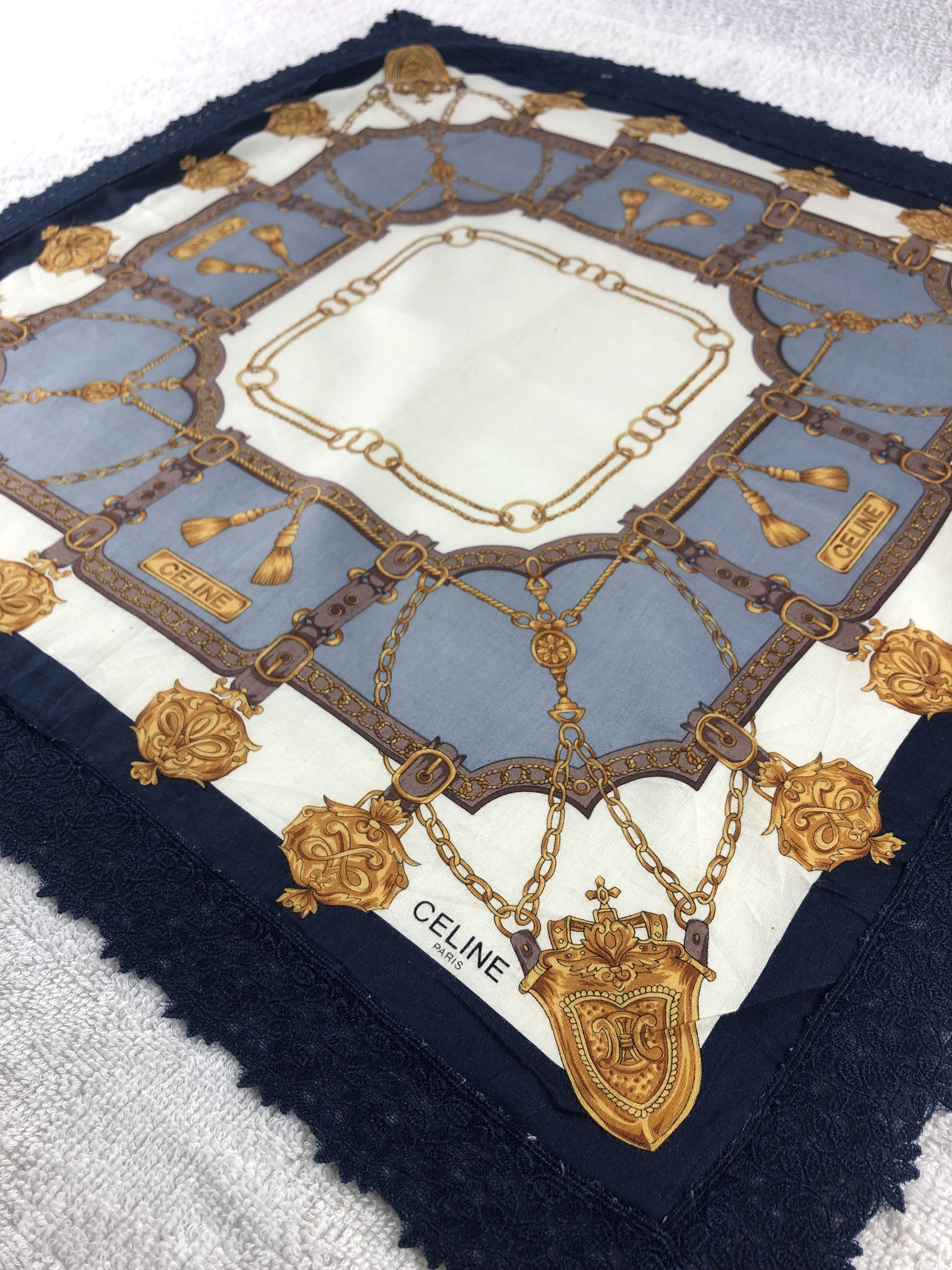 Celine Celine Handkerchief / Bandana / Neckerchief Size ONE SIZE - 4 Thumbnail