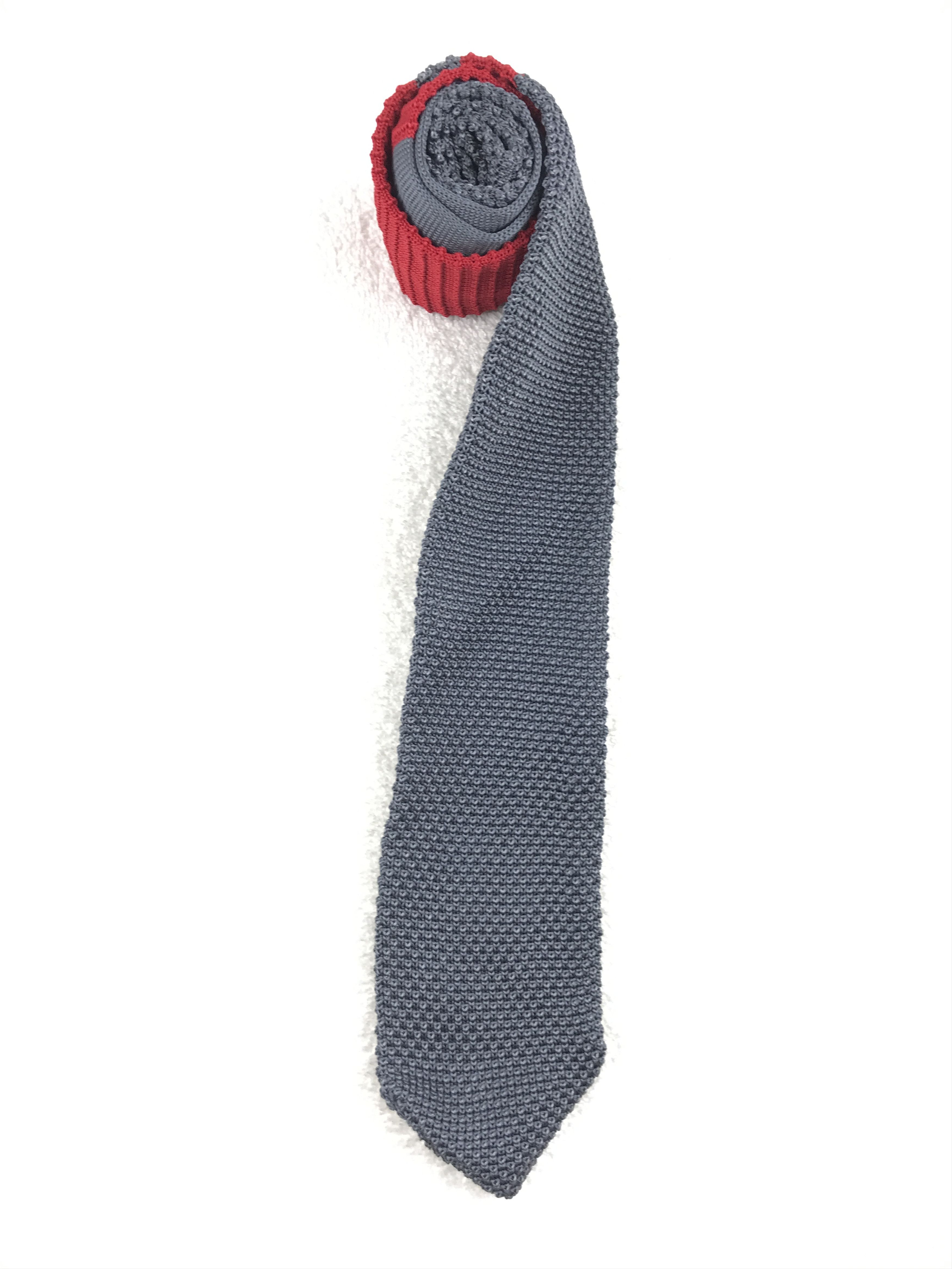 Japanese Brand × Vintage Vintage Kansai Knit Necktie Size ONE SIZE - 2 Thumbnail