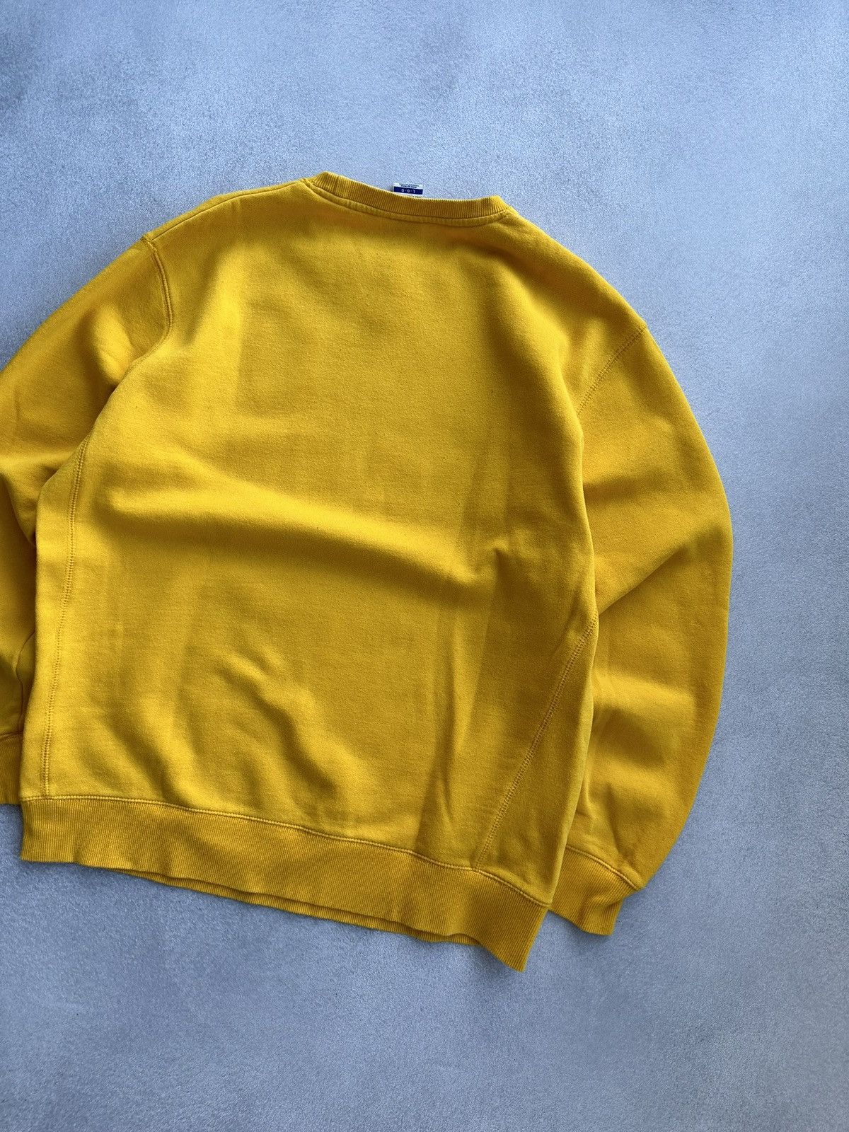 Russell Athletic × Vintage Vintage Russell Athletic Yellow Boxy Sweatshirt Size US L / EU 52-54 / 3 - 9 Thumbnail