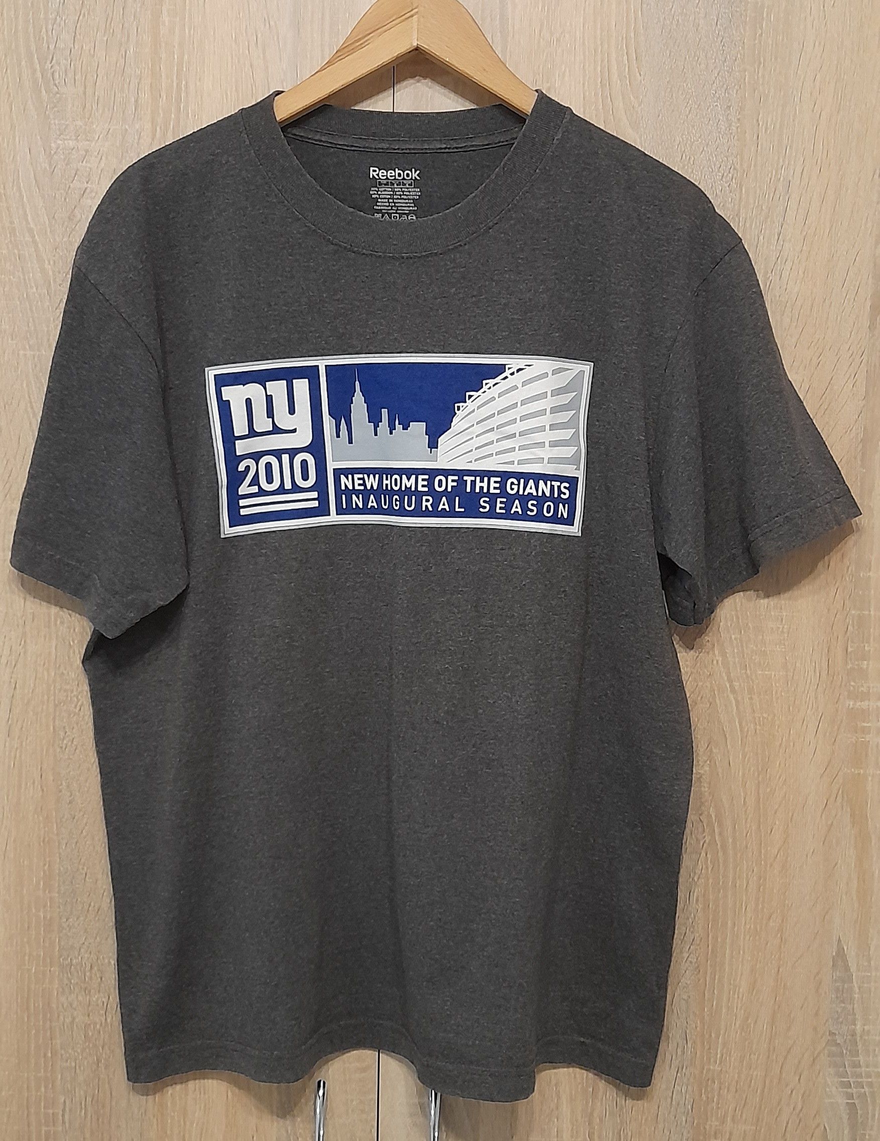MLB × NFL × Vintage t-shirt new home of New York Giants NY MLB reebok L Redskins Size US L / EU 52-54 / 3 - 2 Thumbnail