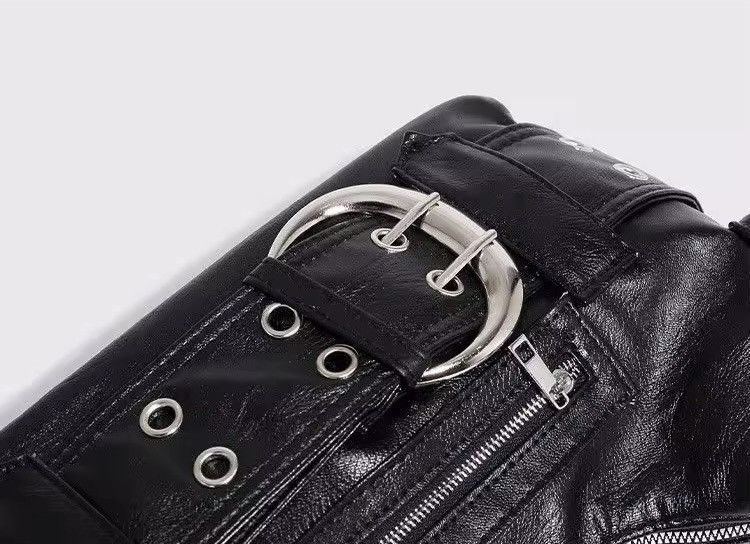 Other Streetwear Punk Black Shoulder Crossbody Bag Y2k Size ONE SIZE - 6 Thumbnail