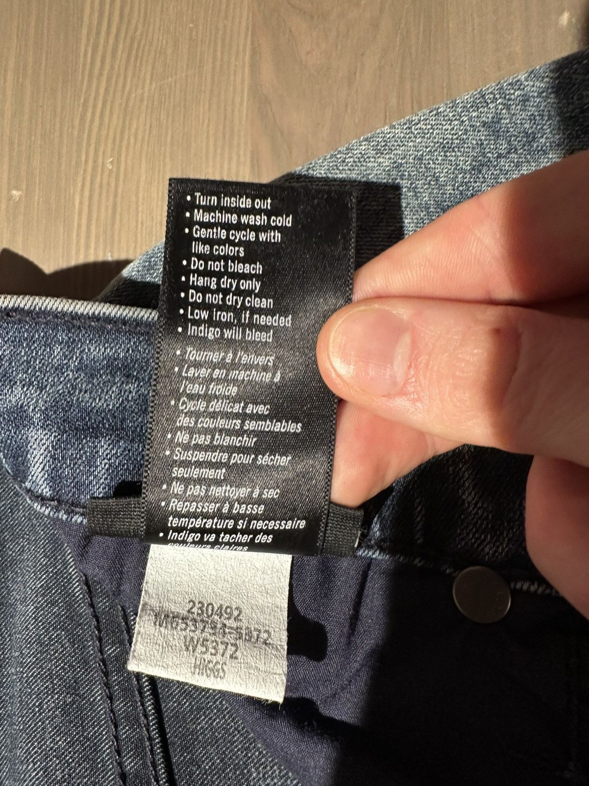 Paige Paige Lennox Jeans Blue Acid Wash Size US 29 - 6 Thumbnail