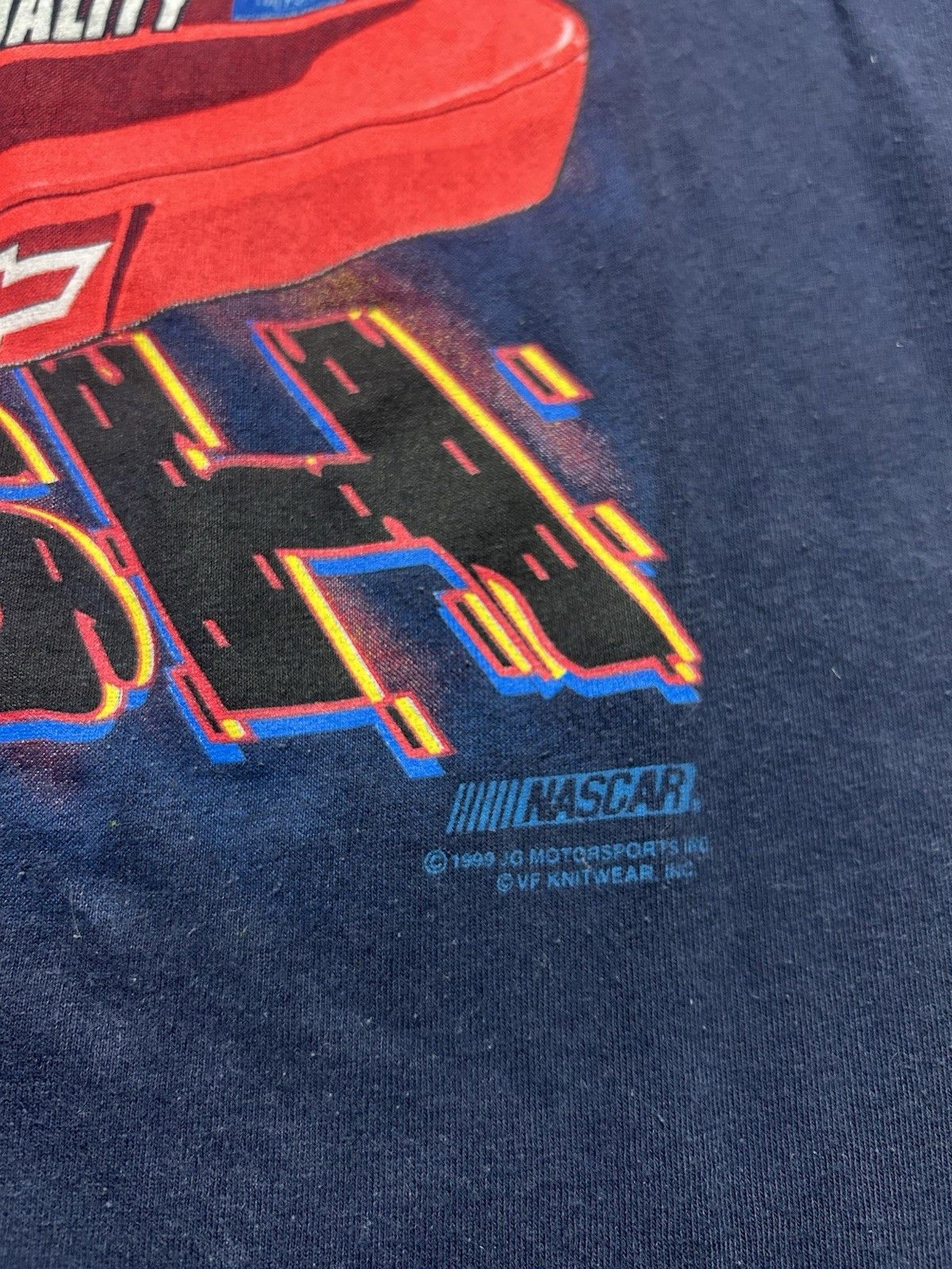 Vintage Vtg t shirt Jeff Gordon nascar asphalt thunder lightning M Size US M / EU 48-50 / 2 - 7 Thumbnail