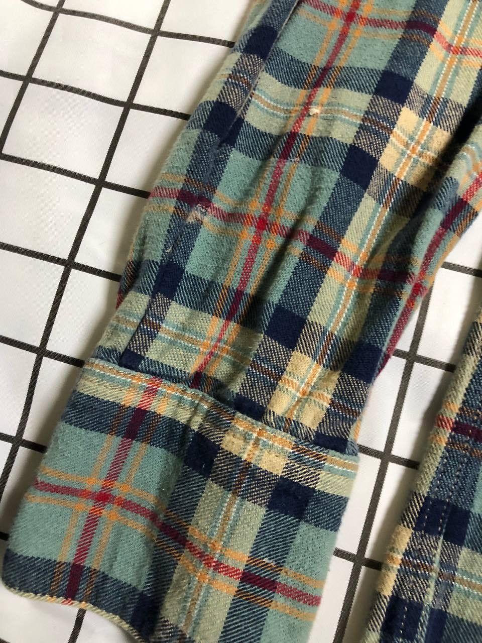 True Religion True Religion Check Cotton Flannel Western Cut Sport Shirt Size US L / EU 52-54 / 3 - 8 Thumbnail