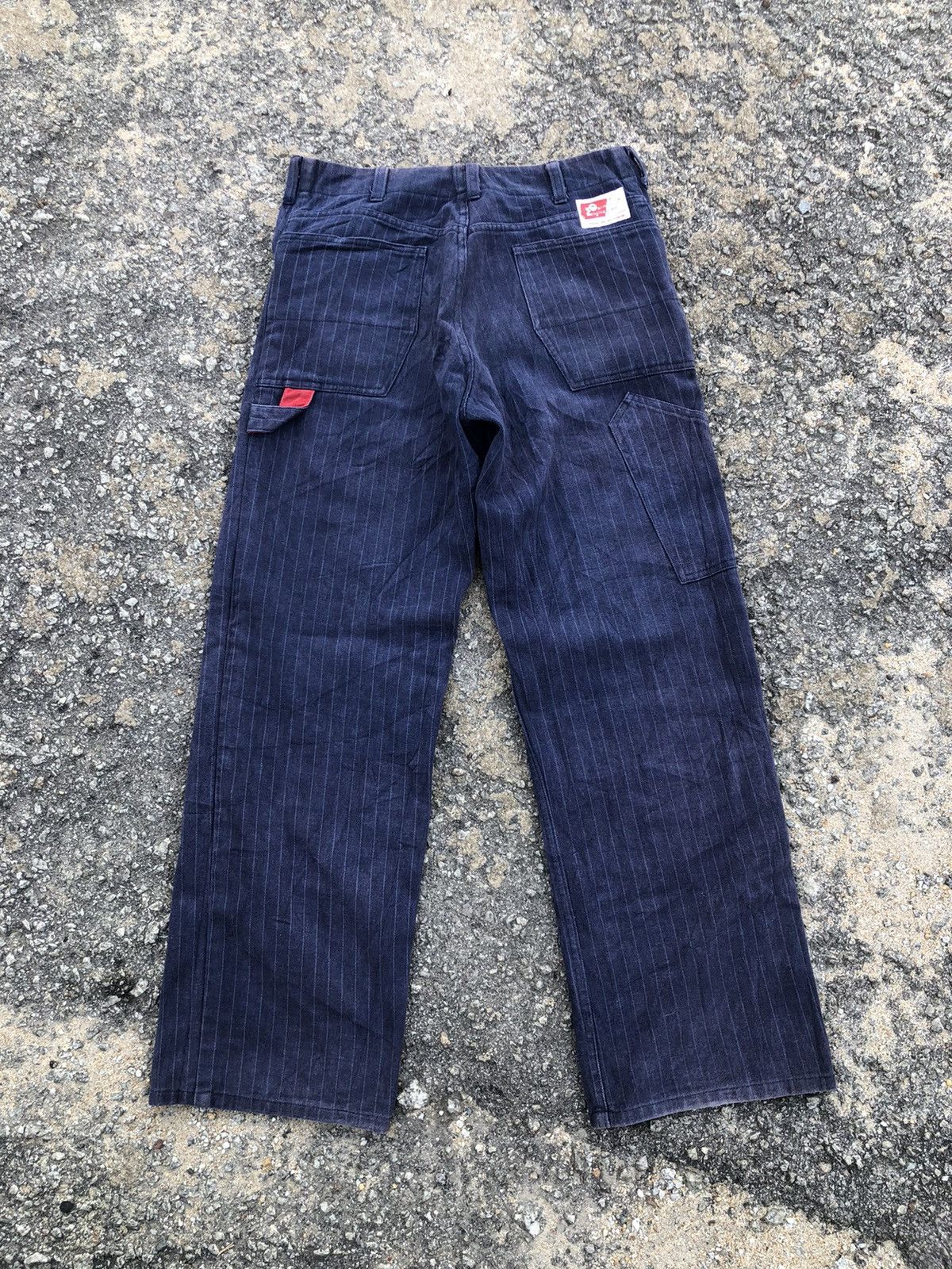 Nepenthes Engineered Garment by Nepenthes Hickory Carpenter Pants Size US 30 / EU 46 - 1 Thumbnail