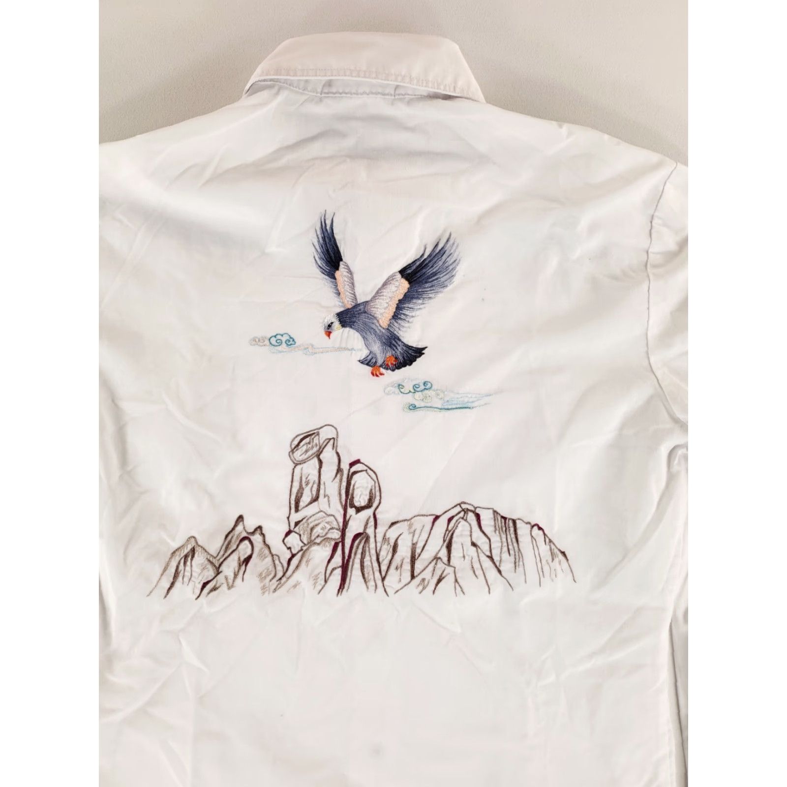 Vintage Rocking K Ranchwear Kennington Pearl Snap Shirt White Embroidered Mens S Rocking K Ranchwear Pearl Snap Shirt White Embroidered Mens S Size US S / EU 44-46 / 1 - 7 Thumbnail
