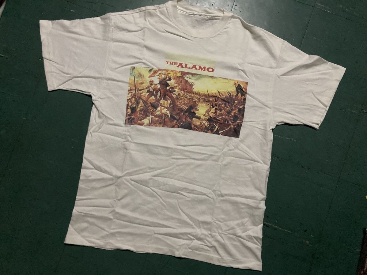 Vintage Vintage T-shirt Promo The Alamo 90s Size US L / EU 52-54 / 3 - 1 Thumbnail