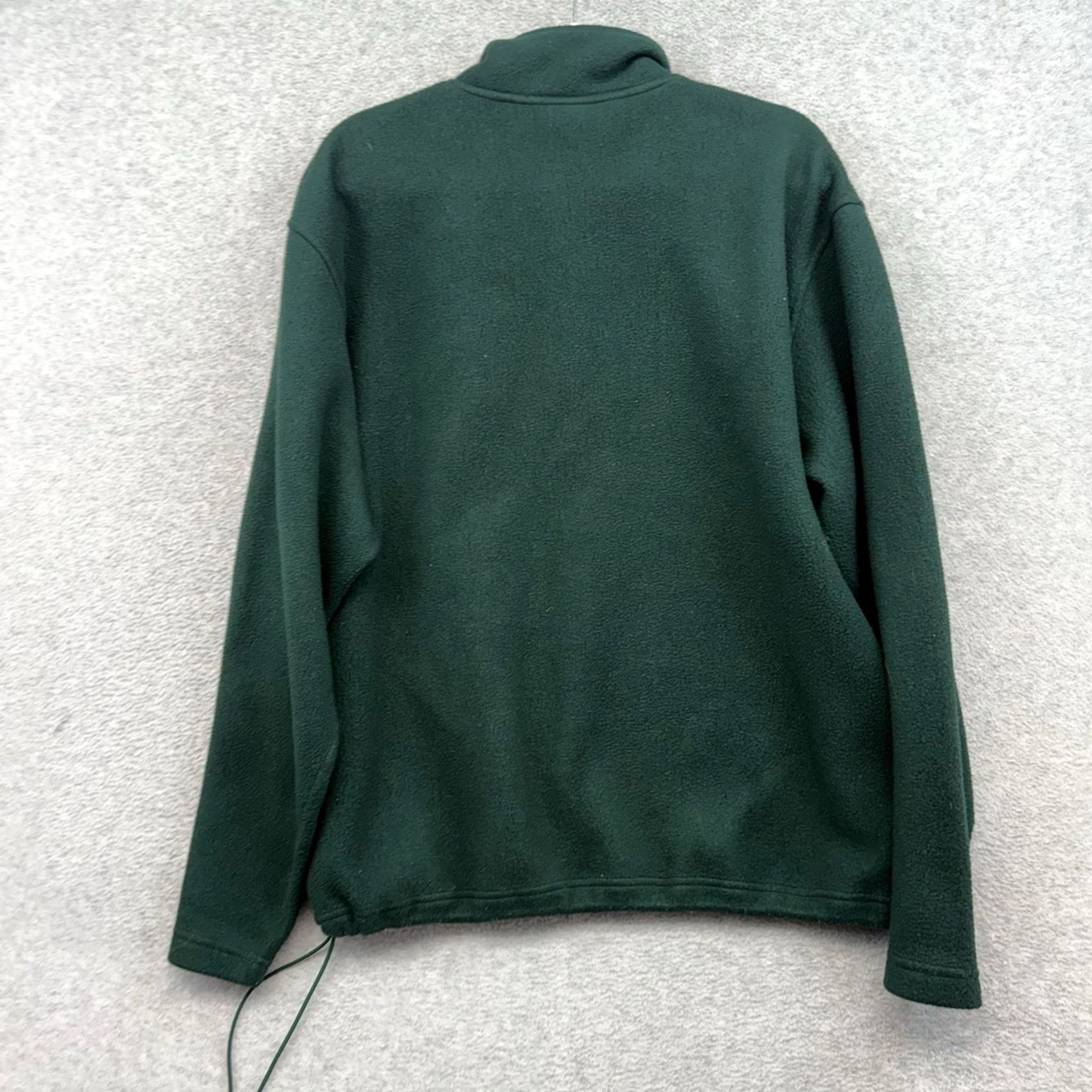 Old Navy Old Navy Sweatshirt Mens L Green Fleece Quarter Zip Pullover VTG Spell Out Y2K VTG Size US L / EU 52-54 / 3 - 7 Thumbnail