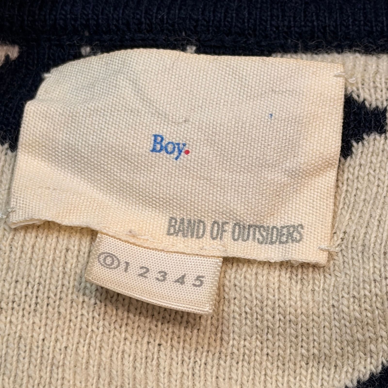 Band Of Outsiders Boy by Band of Outsiders Dog Heads Sweater Brand Size 0 XS Size XS / US 0-2 / IT 36-38 - 3 Thumbnail