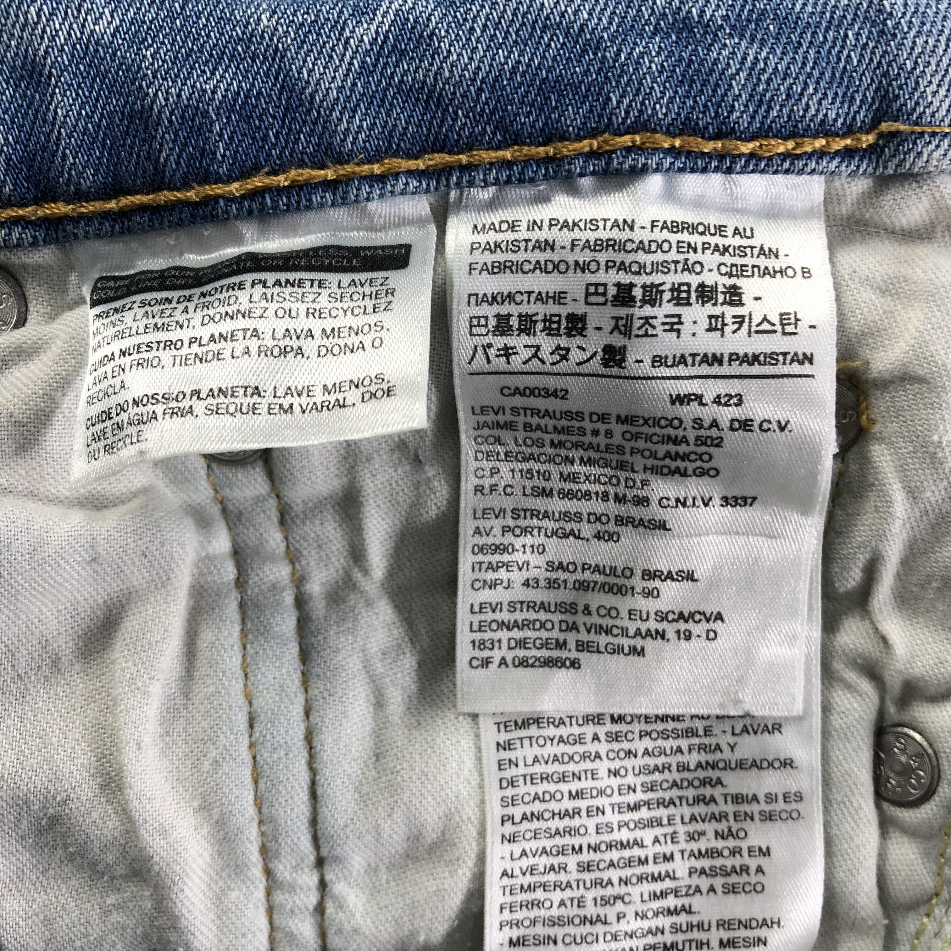 Levi's × Vintage Vintage Levis 511 Jeans-JM3427 Size 31" - 9 Thumbnail