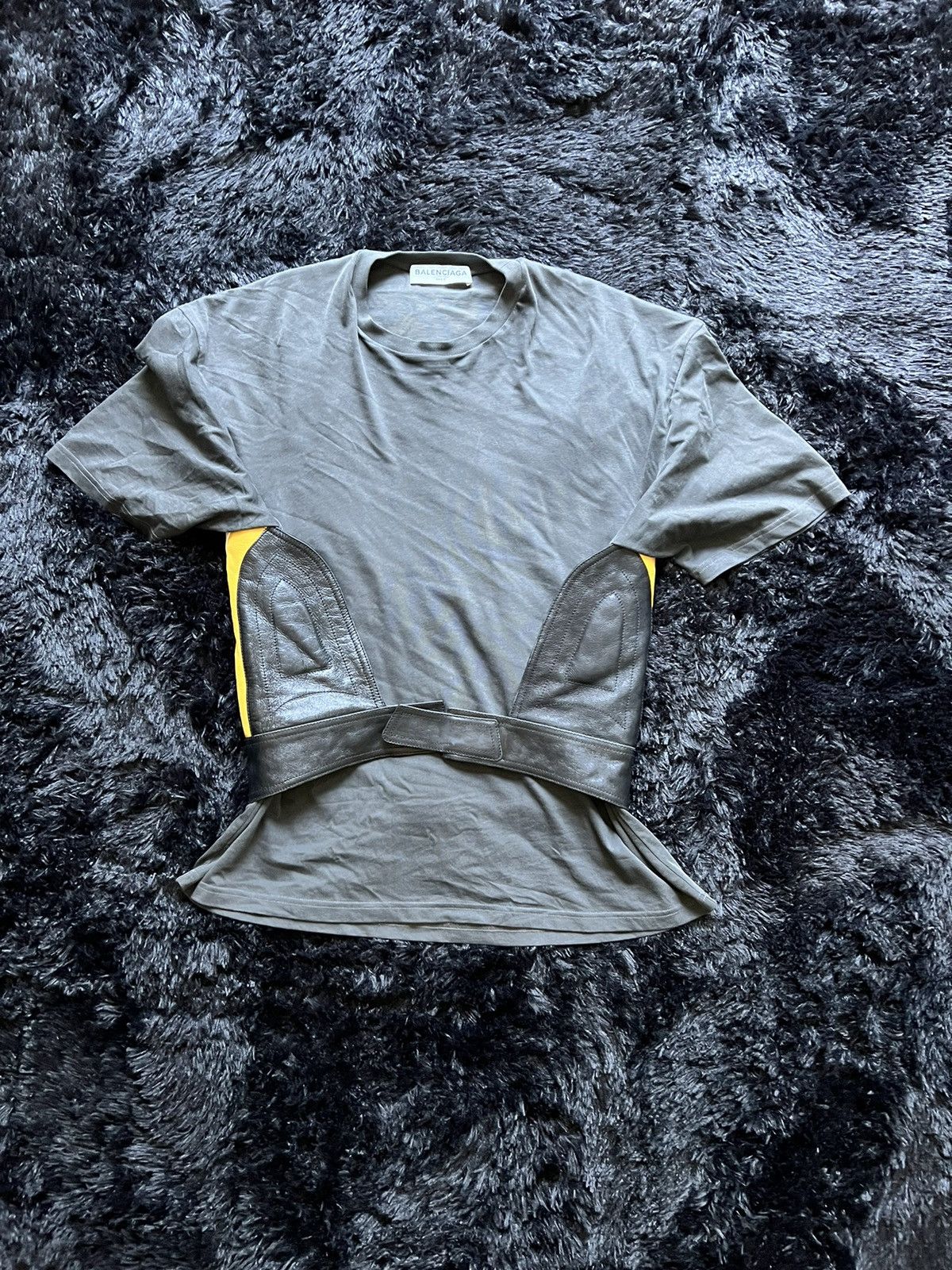 Balenciaga Hybrid Motorbike Vest Shirt Fall 2017 Size US M / EU 48-50 / 2 - 3 Thumbnail