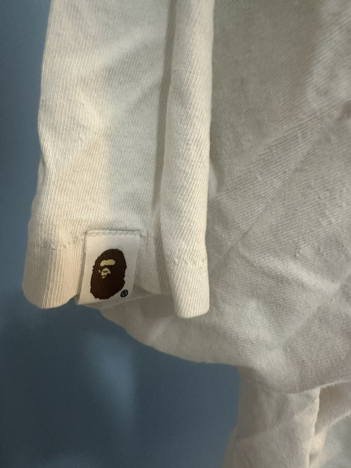 Bape Bape Head Camo White T-Shirt Size L Size US L / EU 52-54 / 3 - 5 Thumbnail
