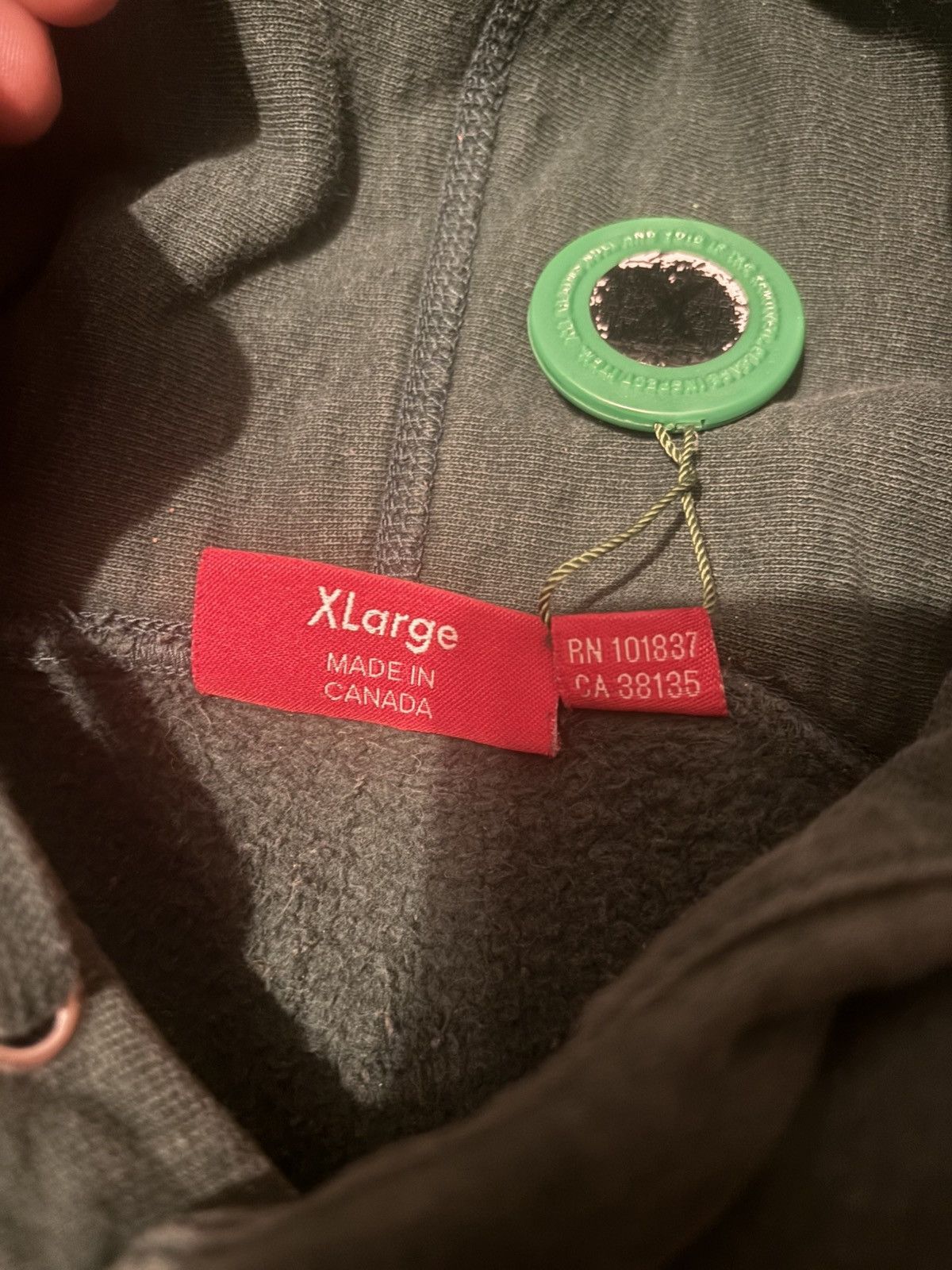 Supreme Dark Green Pearl Supreme Hoodie Size US L / EU 52-54 / 3 - 4 Thumbnail