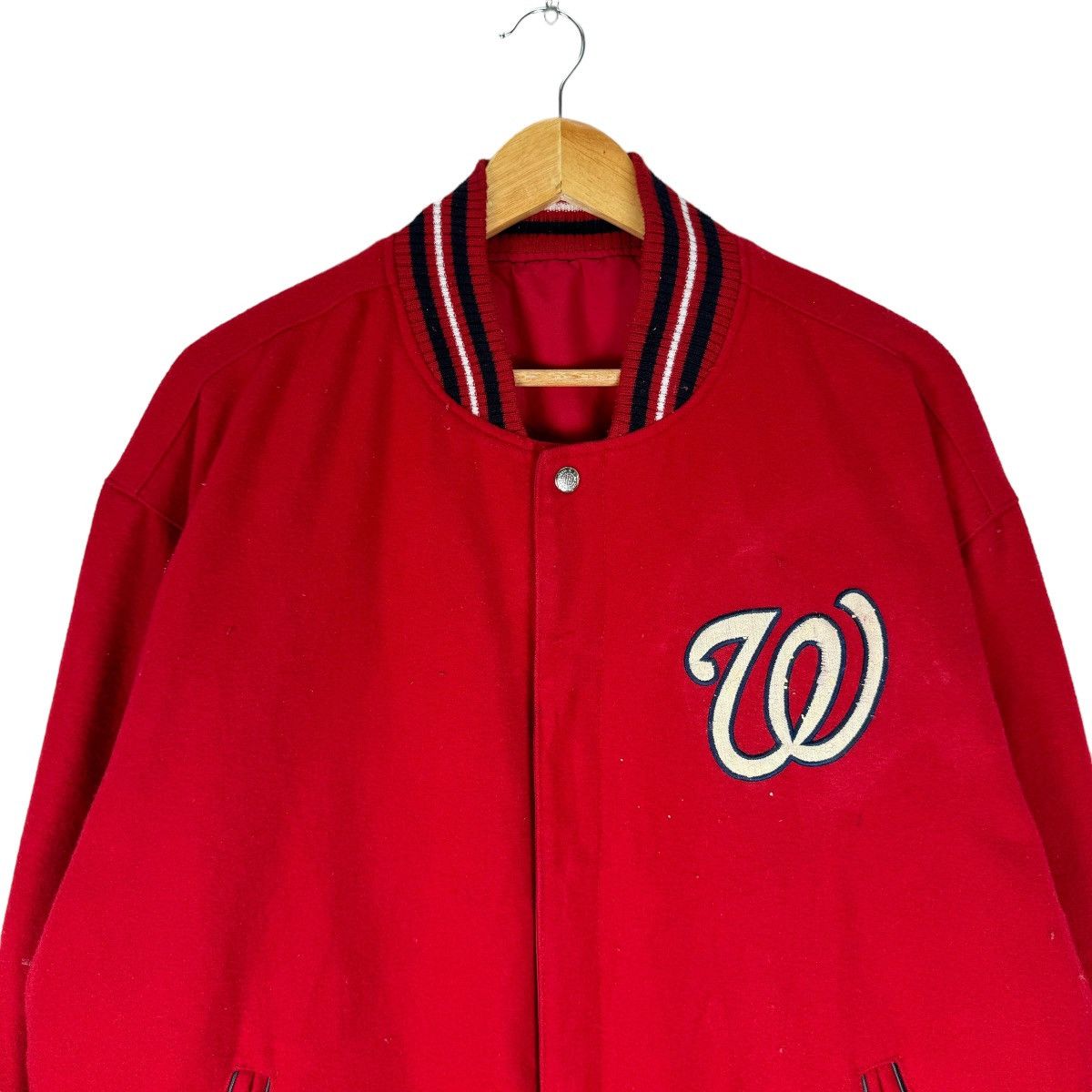 Jeff Hamilton × MLB ❄️WASHINGTON NATIONALS JH DESIGN MLB REVERSIBLE JACKET Size US XXL / EU 58 / 5 - 8 Thumbnail