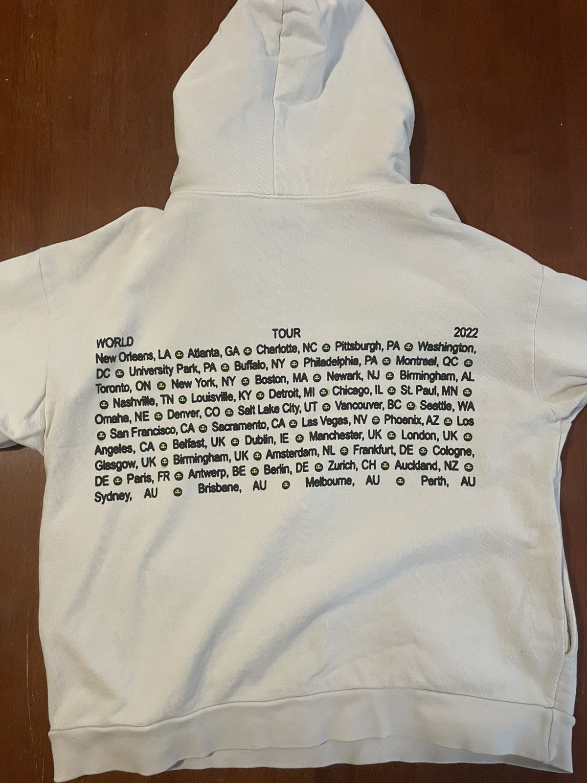 Billie Eilish Billie Eilish Happier Than Ever World Tour 2022 Hoodie Small Size S / US 4 / IT 40 - 2 Thumbnail