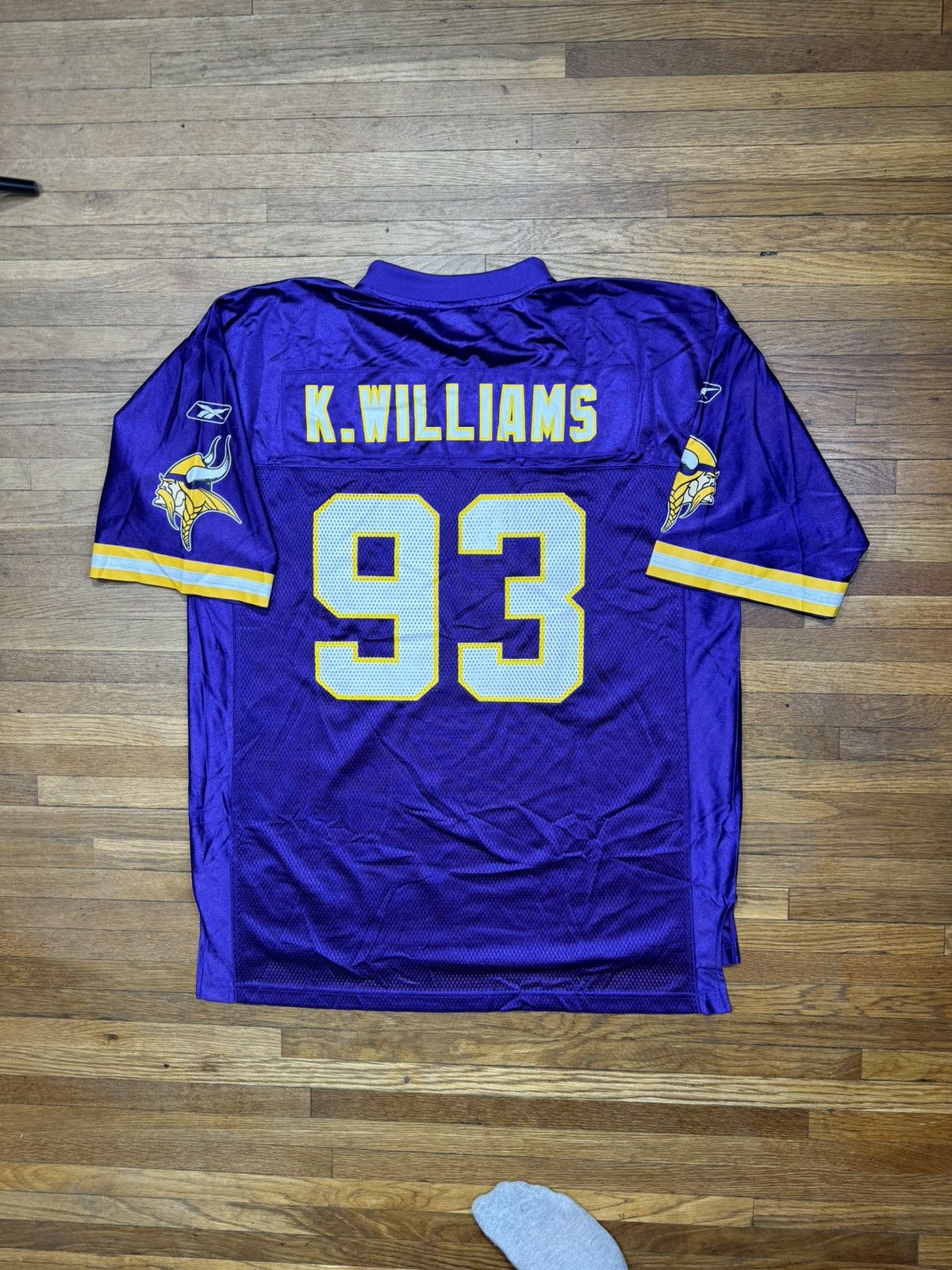 Vintage Vintage Kevin Williams Minnesota Vikings Jersey Size US XL / EU 56 / 4 - 2 Thumbnail