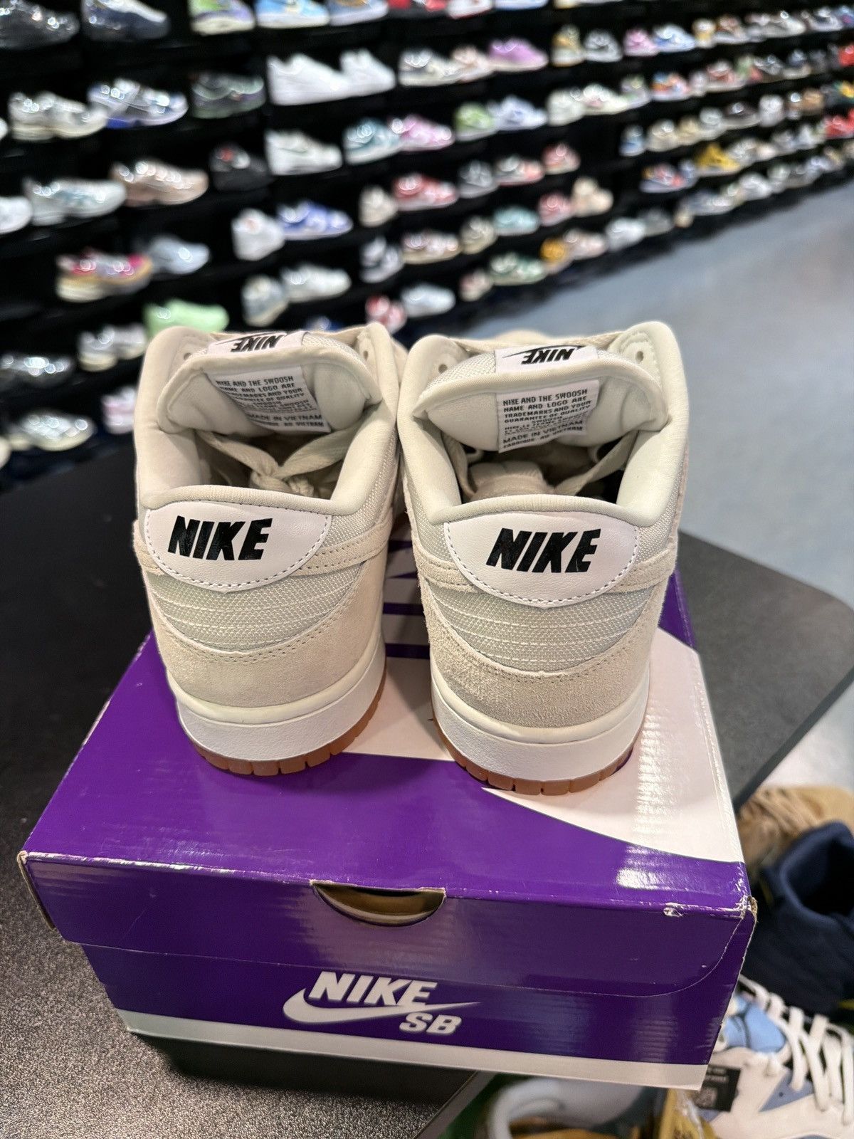 Nike Dunk Low Sb Pale Ivory Size-10 Brand New Quick Shipping Size US 10 / EU 43 - 4 Thumbnail