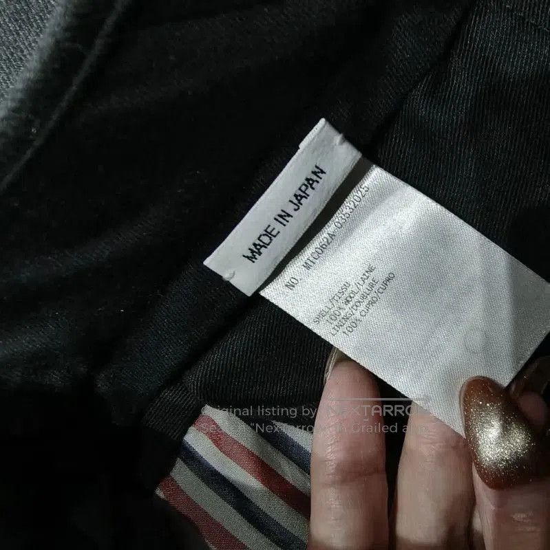 Thom Browne Thom Browne Gray Polyester Casual Pants . Size 31" - 4 Thumbnail