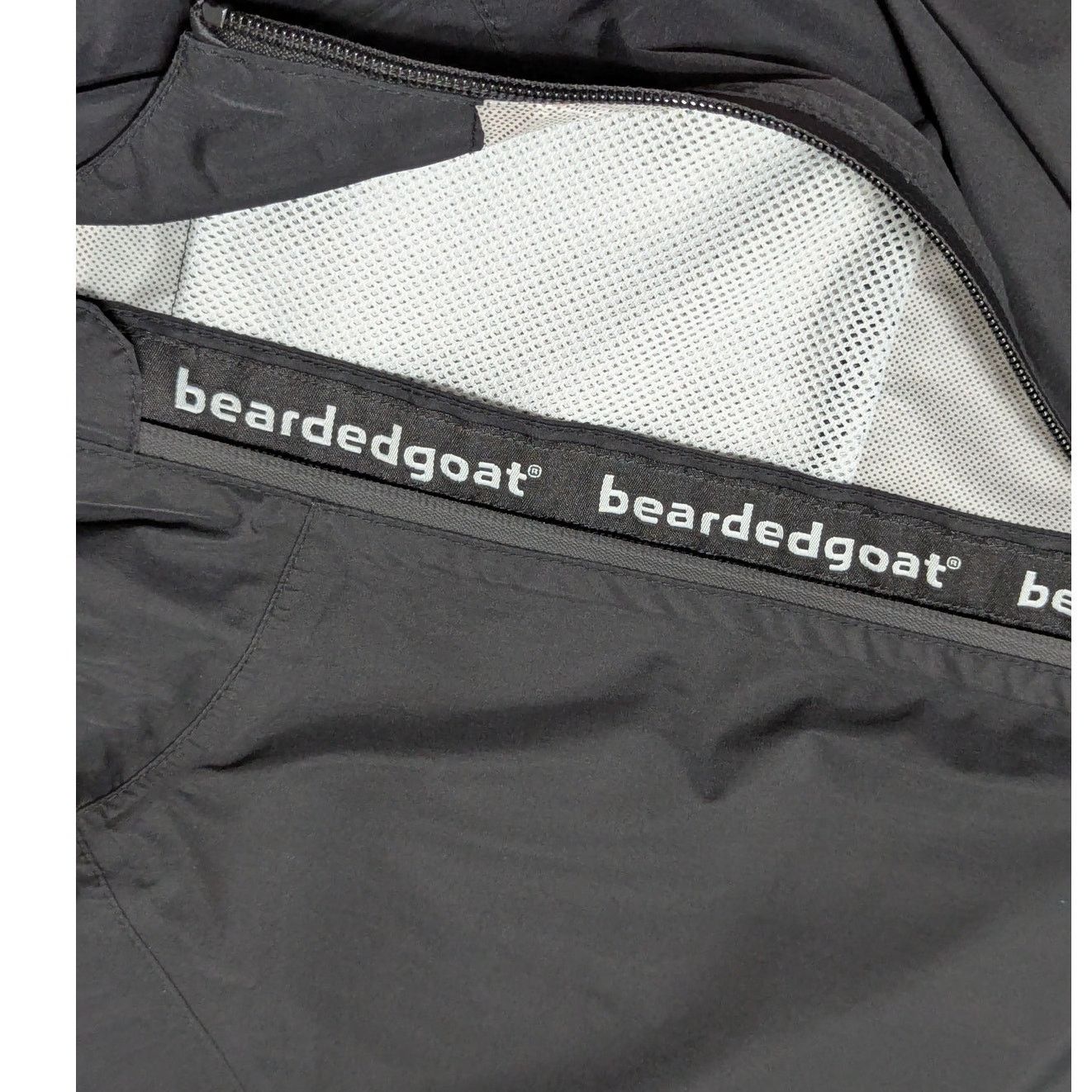Other Bearded Goat Aberdeen Rain Jacket Black Hooded Waterproof Size US M / EU 48-50 / 2 - 5 Thumbnail