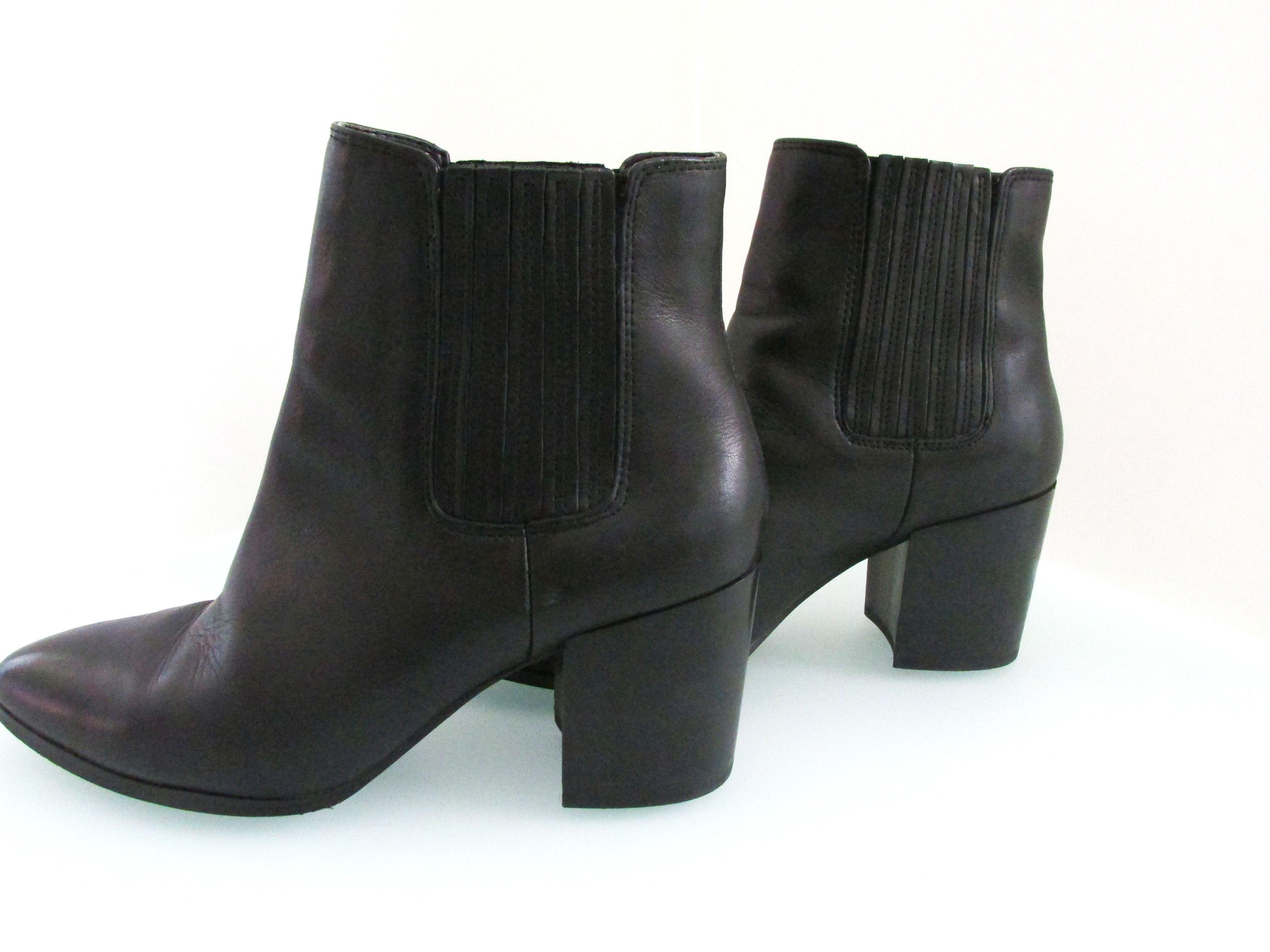 Steve Madden Steve Madden Women's Leather Ankle Booties Size 8M Size US 8 / IT 38 - 3 Thumbnail