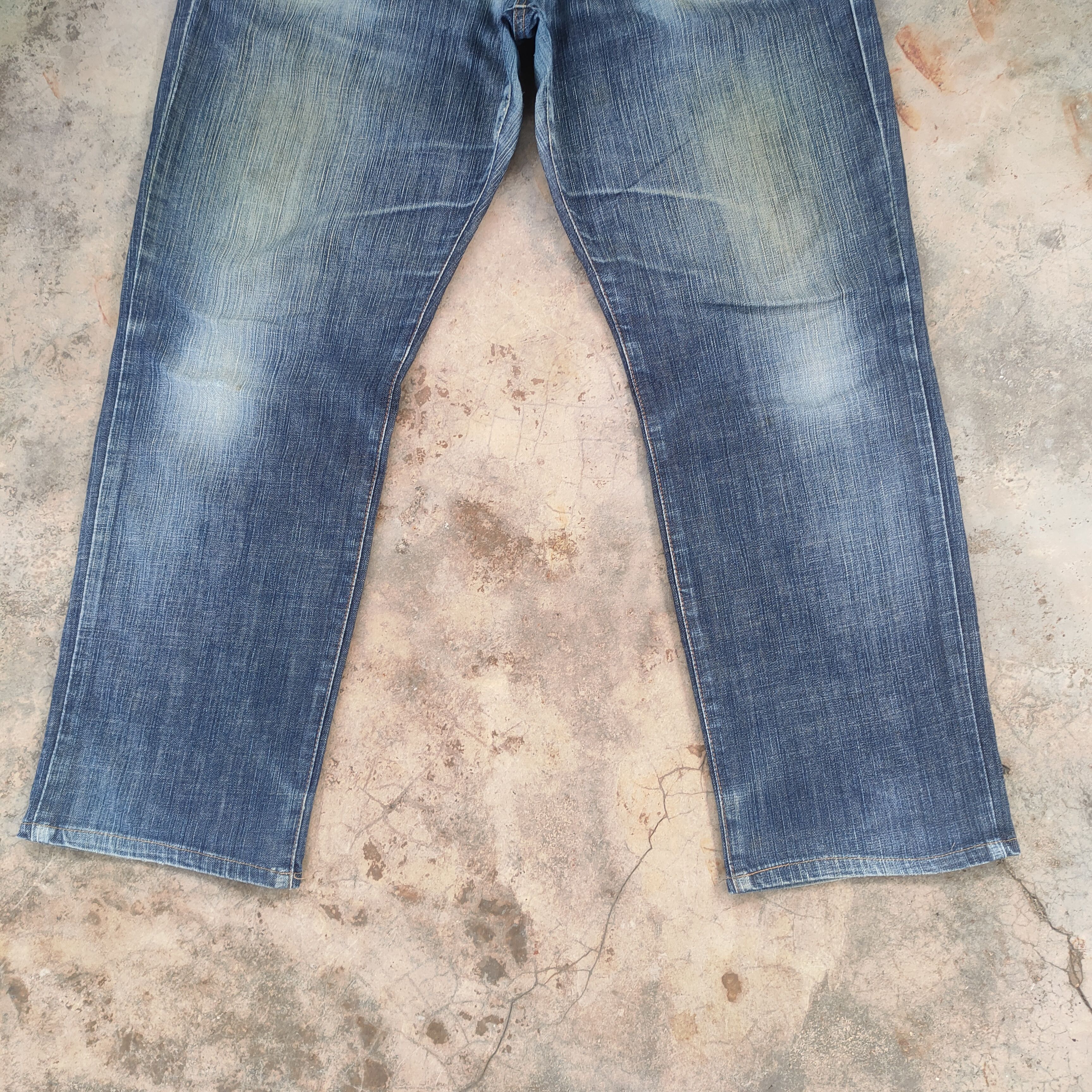 Edwin × Jean × Vintage W35 VINTAGE EDWIN FADED JEAN DENIM PANTS Size US 35 - 4 Thumbnail