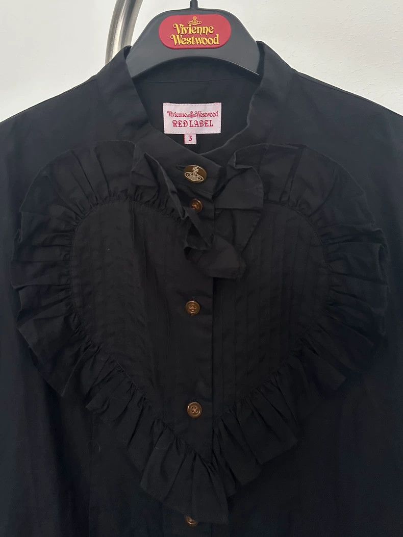 Vivienne Westwood Vivienne Westwood Love collar short sleeve shirt bubble sl Size S / US 4 / IT 40 - 6 Thumbnail