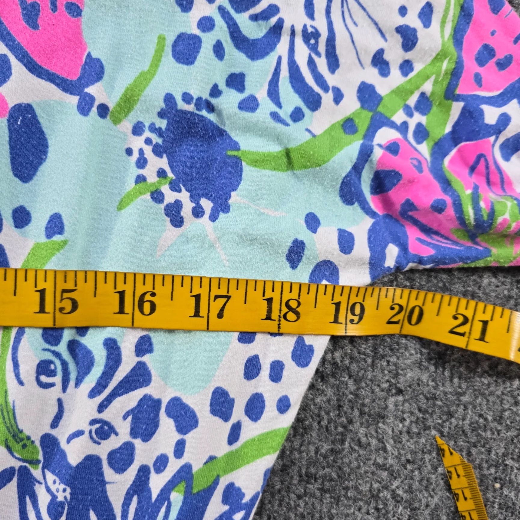Lilly Pulitzer Lilly Pulitzer Dress Women XS Pink Blue Floral Leopard Cara Drop Waist Vine Knit Short Sleeve Dolman V-Neck Sheath Casual Summer Size XS / US 0-2 / IT 36-38 - 5 Thumbnail