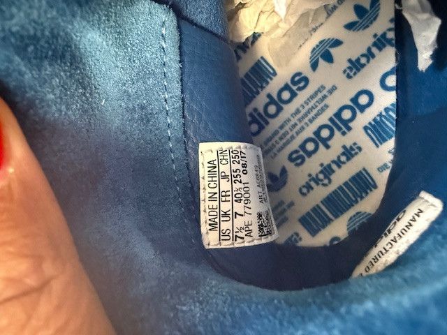 Adidas × Alexander Wang Adidas x Alexander Wang AW Skate Mid Blue Suede (AC6849) Size US 7.5 / EU 40-41 - 7 Thumbnail