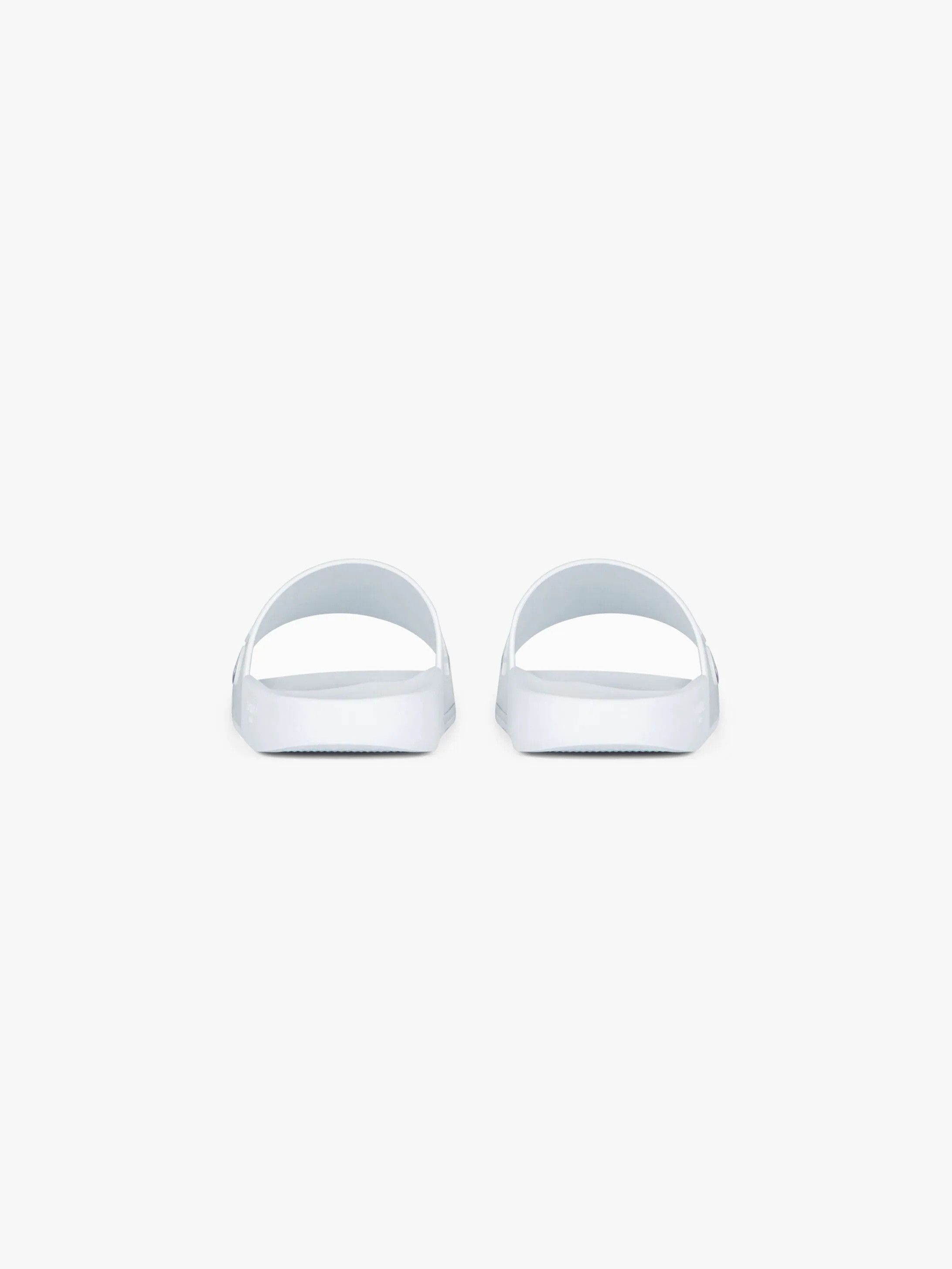 Givenchy o1w1db10925 Slide Flat Sandals in White Size US 11 / EU 44 - 6 Thumbnail