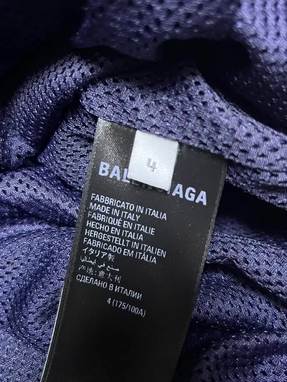 Adidas × Balenciaga 3 Stripe Cotton Terry Jersey Tracksuit Size US XL / EU 56 / 4 - 4 Thumbnail