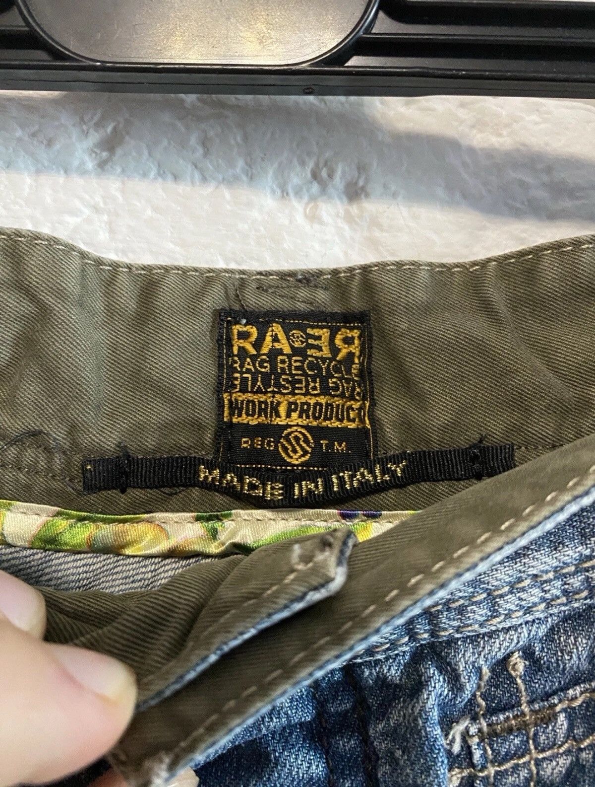 Other Rag Recycle Vintage Shorts Sz 33 Size 33" - 4 Thumbnail
