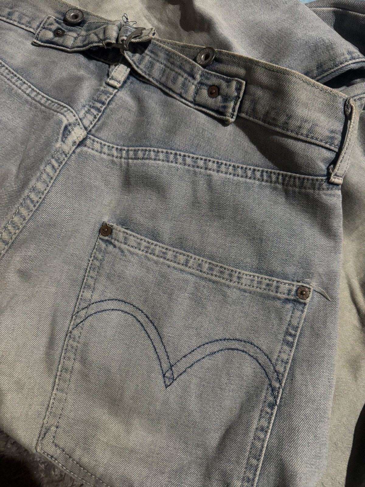 Levi's Vintage Clothing × Vintage Vintage Levis Single Pocket Denim Jeans Size US 31 - 2 Thumbnail