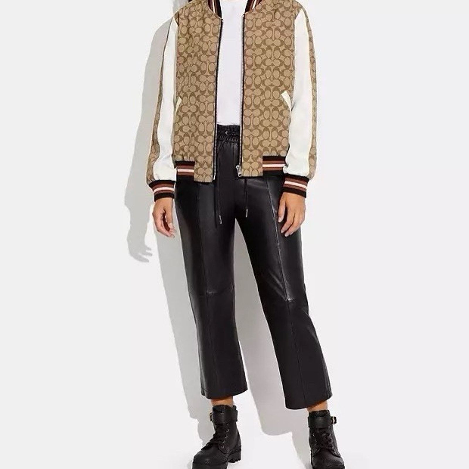 Coach NWT Coach Signature Reversible Souvenir Jacket CG666 Small Size S / US 4 / IT 40 - 6 Thumbnail