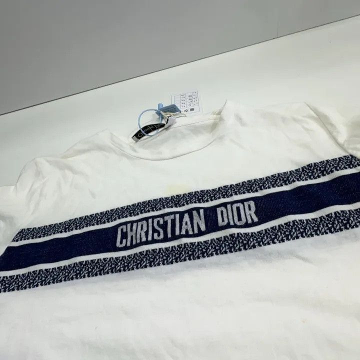 Dior Dior Dior Casual Round Neck Short Sleeve T-Shirt 0079-2507 Size US S / EU 44-46 / 1 - 4 Thumbnail