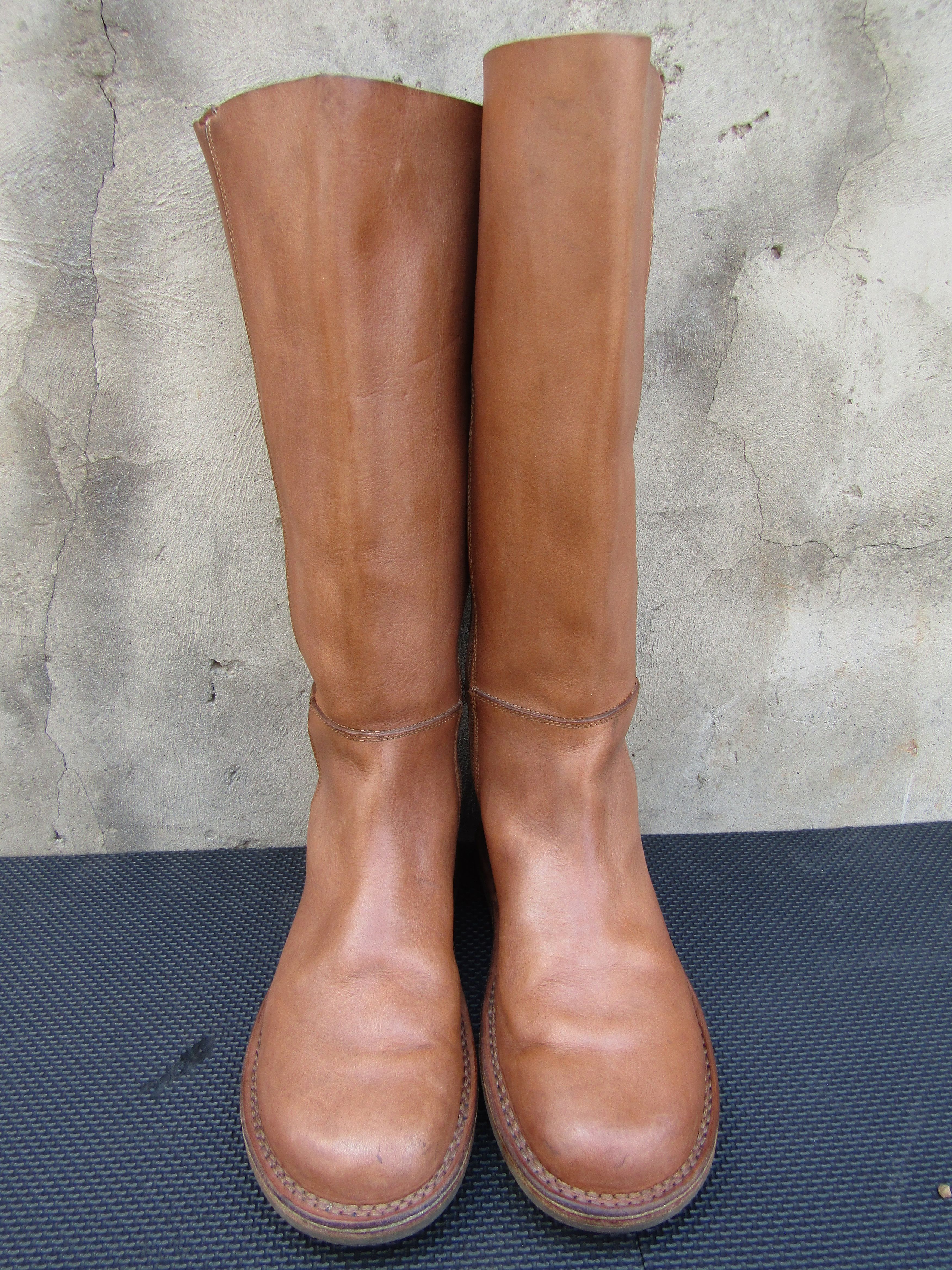 Trippen Trippen Slip on Zipper Leather Tall Boots Women's Size US 9 / IT 39 - 2 Thumbnail