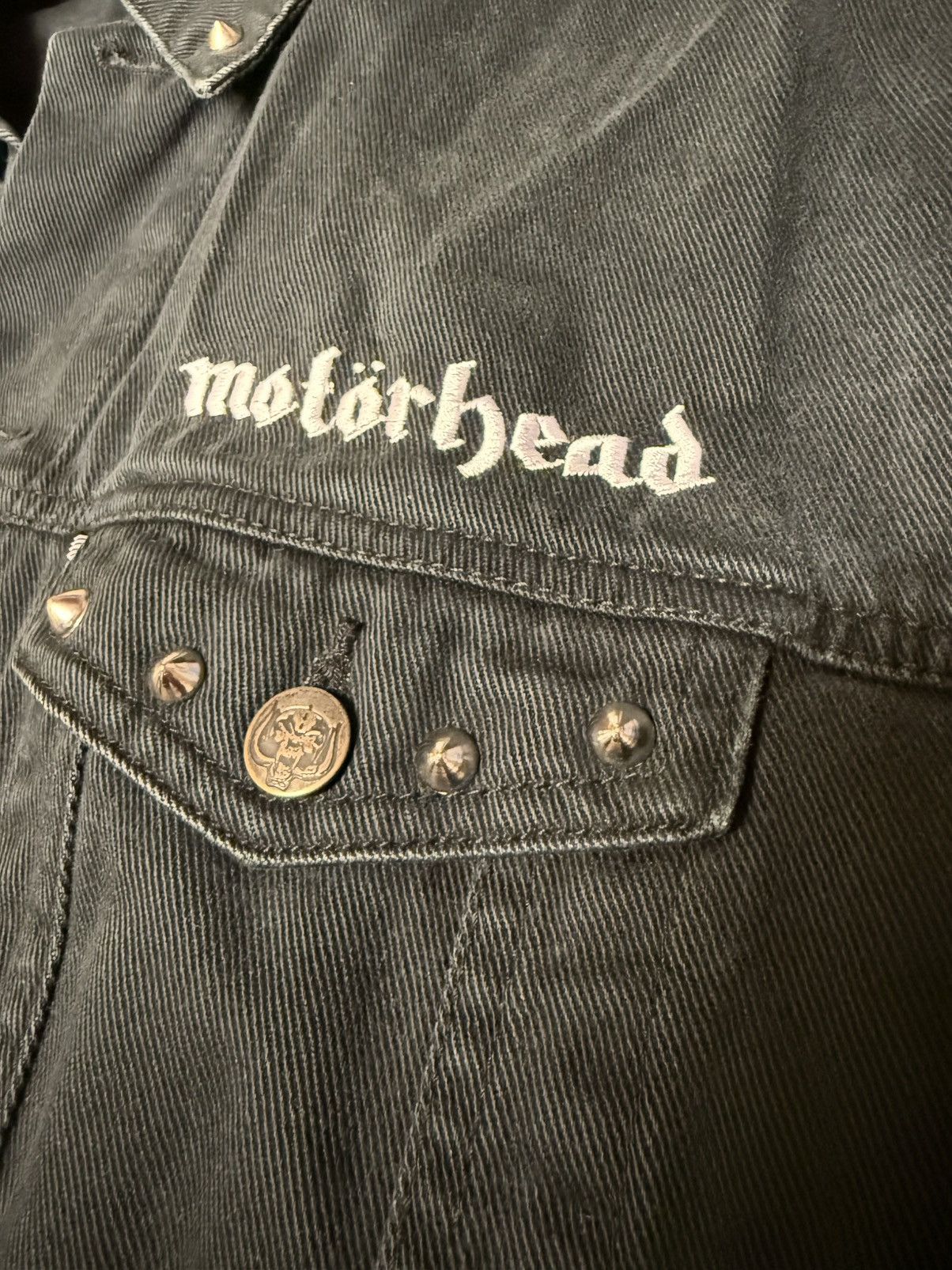 Other Vintage 2004 Motörhead Denim Vest by Dragonfly - USA - L Size US L / EU 52-54 / 3 - 3 Thumbnail