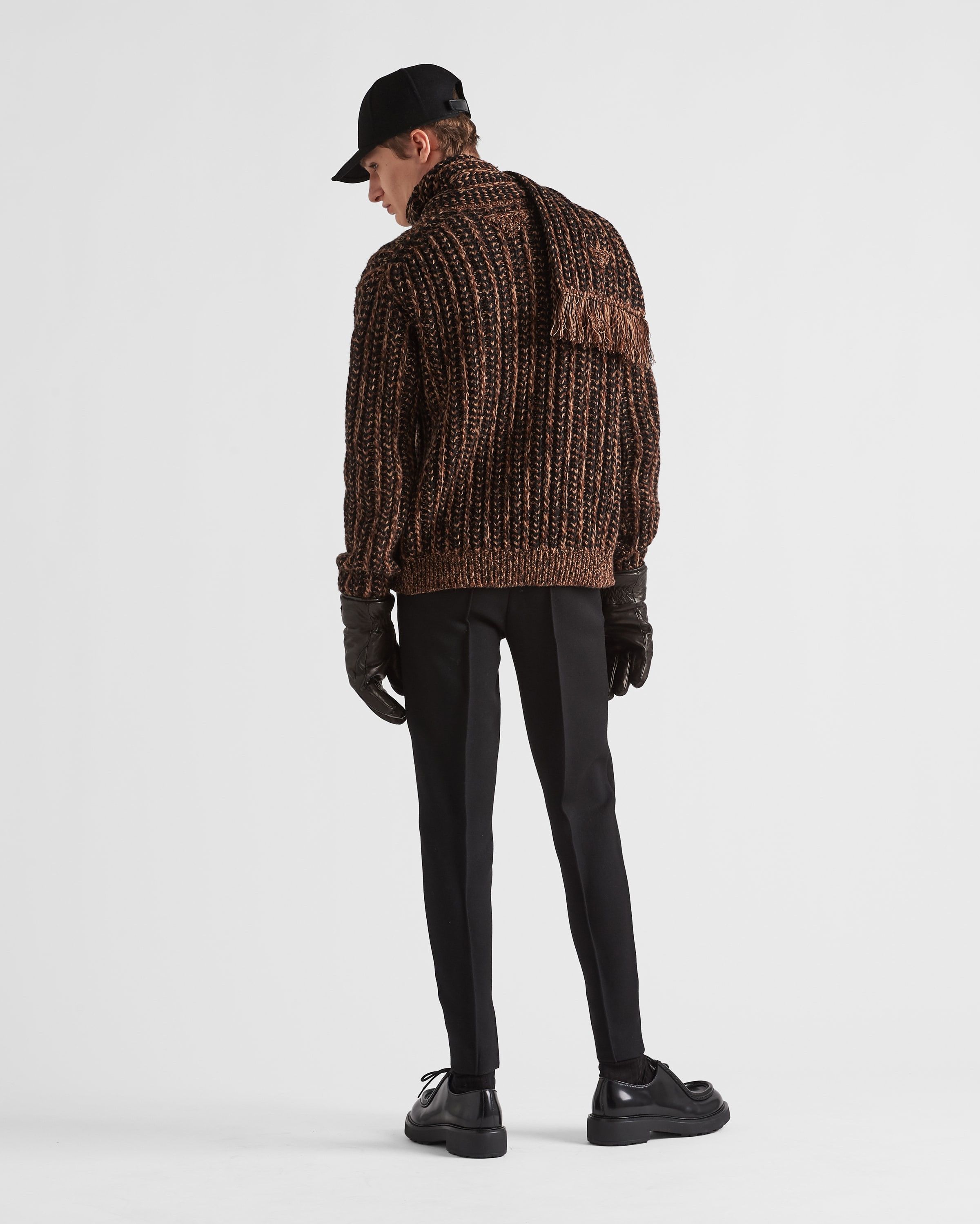 Prada o1bcso1str1025 Wool and Cashmere Crew-Neck Sweater Size US L / EU 52-54 / 3 - 5 Thumbnail
