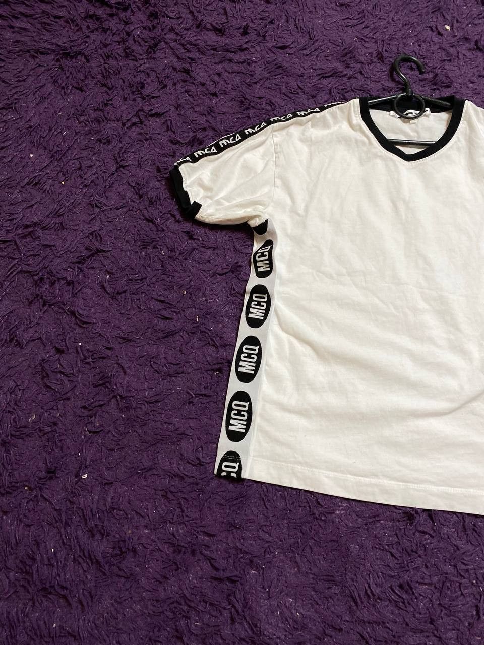 MCQ Streetwear Print T-Shirt White Y2K MCQ Vintage Size US M / EU 48-50 / 2 - 4 Thumbnail
