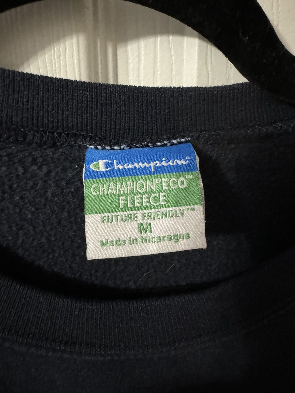 Champion Villanova University Champion EcoFleece Crewneck Size US M / EU 48-50 / 2 - 2 Thumbnail