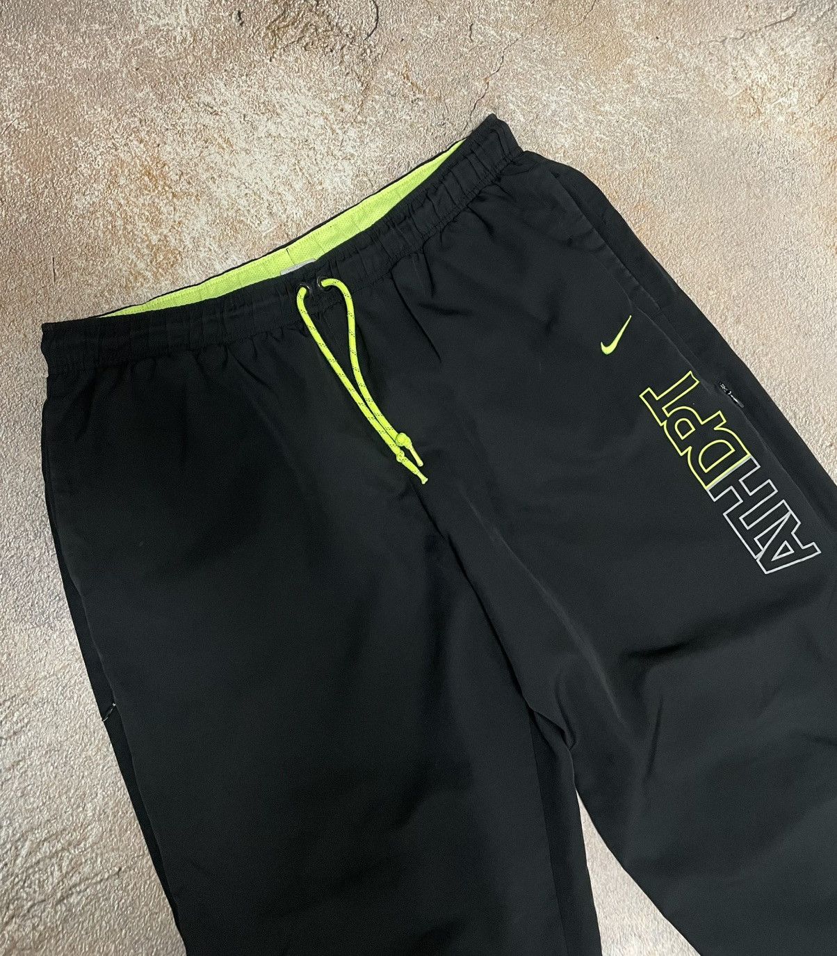 Nike Vintage Nike Athletic Big Logo Nylon Track Pants Size US 36 / EU 52 - 3 Thumbnail