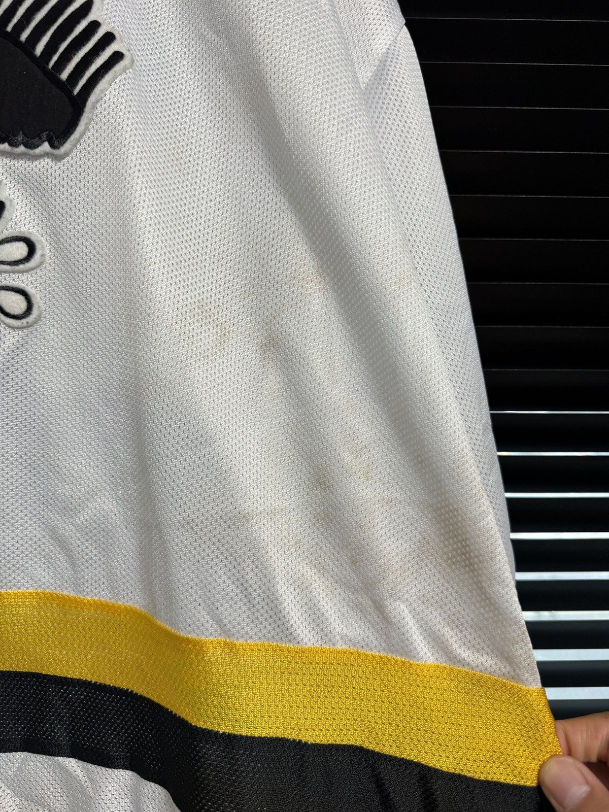 Vintage Vintage 90s Nervous Records Hockey Jersey Size US XL / EU 56 / 4 - 6 Thumbnail