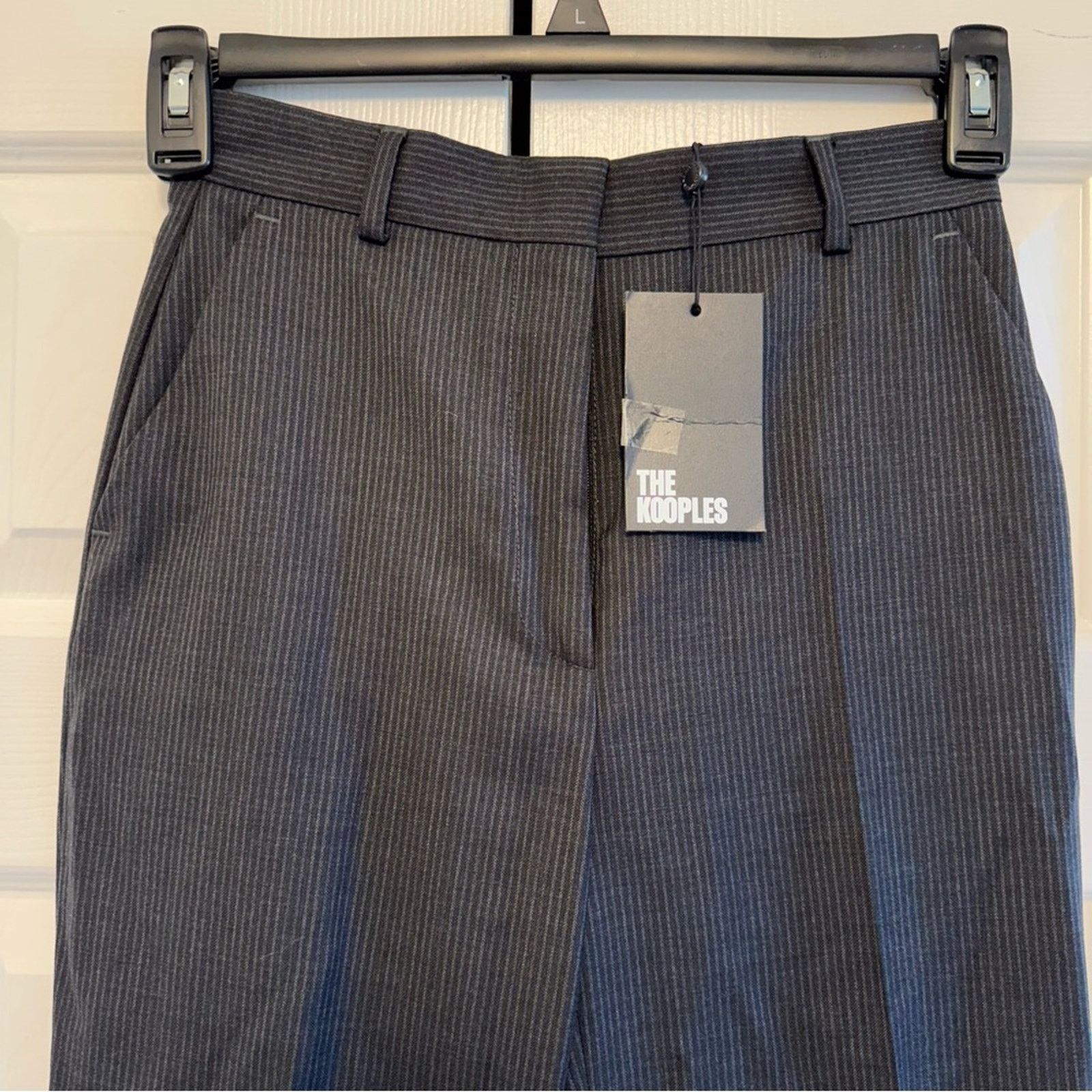 The Kooples NWT! The Kooples Charcoal Dress Pants, Size 34 Size 25" / US 0 / IT 36 - 4 Thumbnail