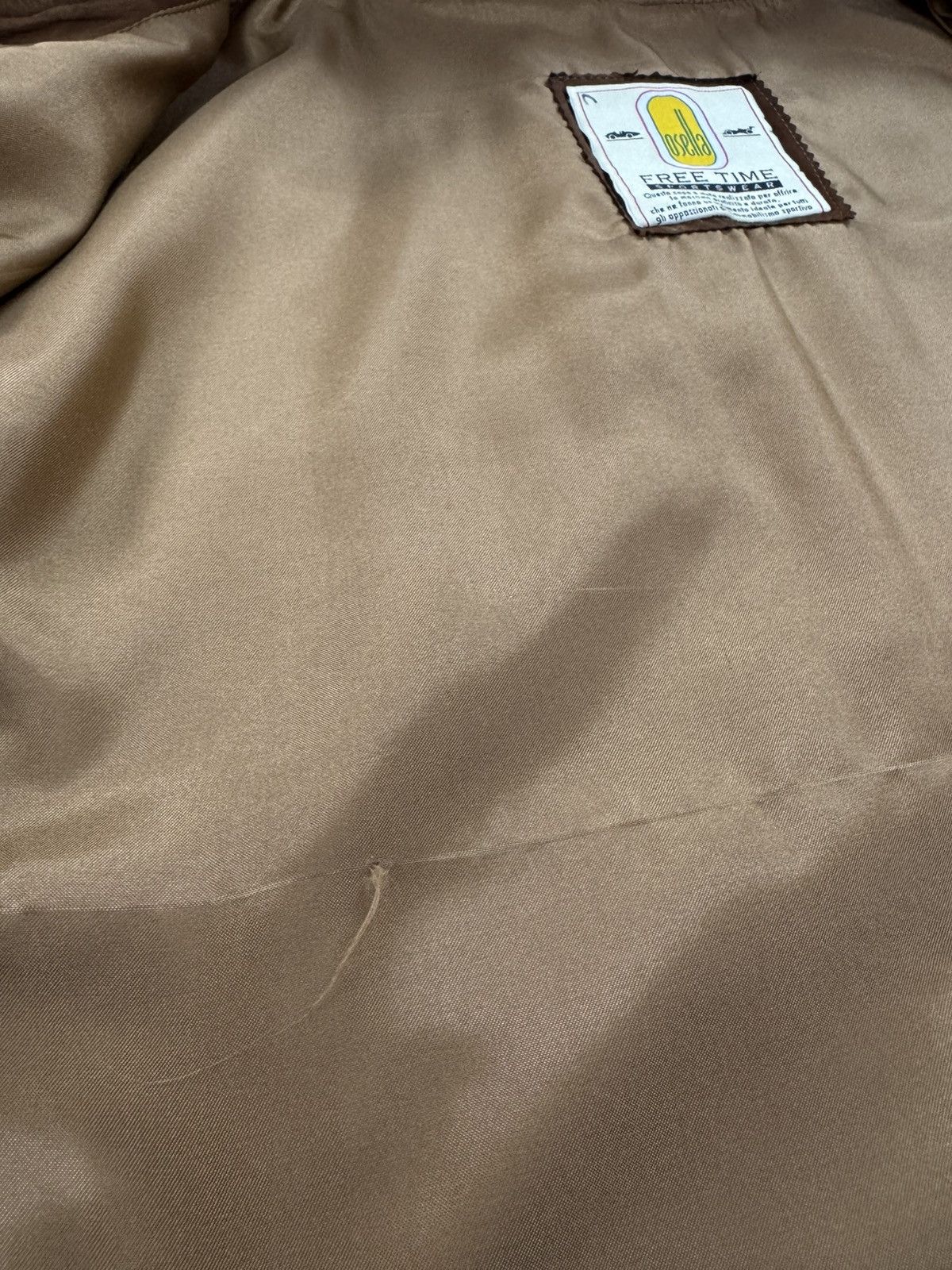 Other Vintage Suede Bomber Jacket Old Money Preppy Leather JKT Size US L / EU 52-54 / 3 - 13 Thumbnail