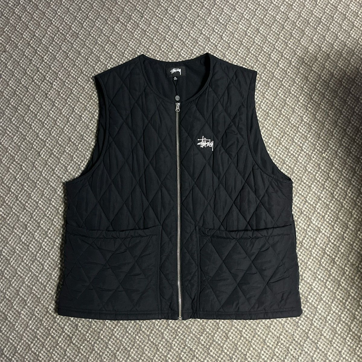 Stussy STUSSY PHOTO JACQUARD VEST | Grailed