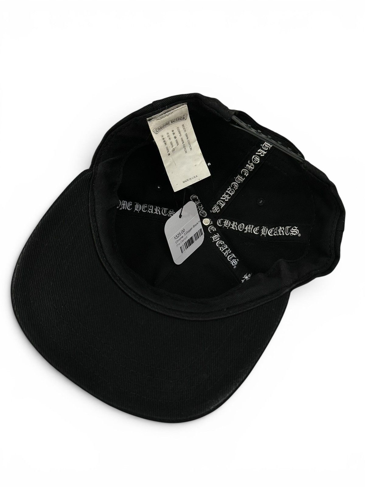 Chrome Hearts Chrome Hearts RS3 Baseball Hat Size ONE SIZE - 6 Thumbnail
